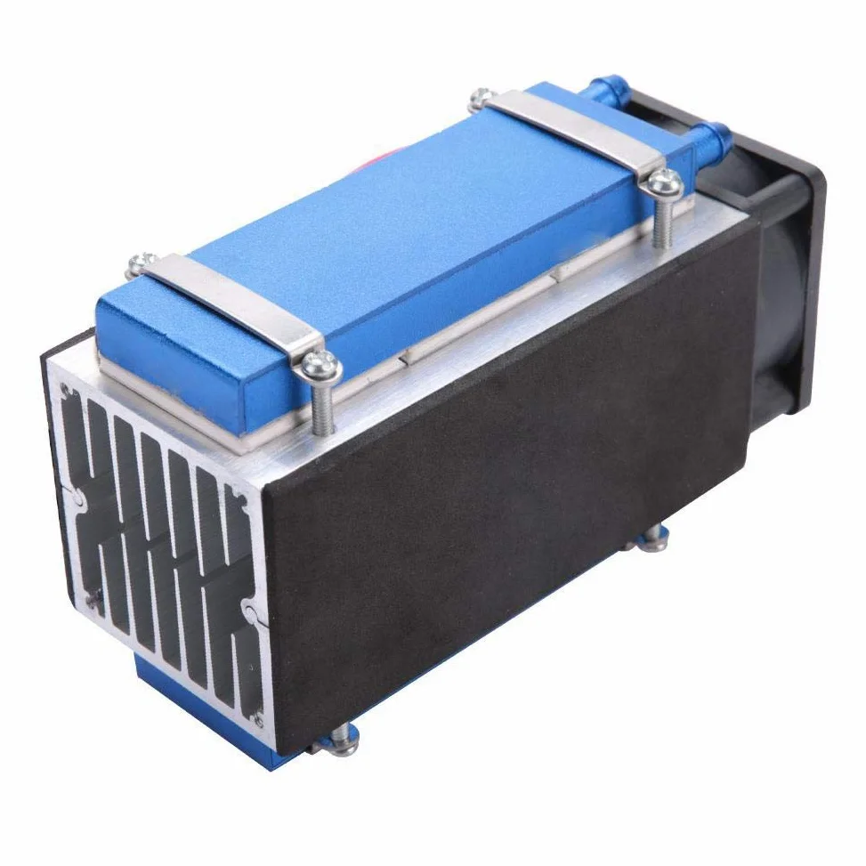 12V 420W 6-Chip Refrigerador termoeléctrico Refrigeración del semicondensador Para enfriamiento de áreas pequeñas o enfriamiento de camas para mascotas