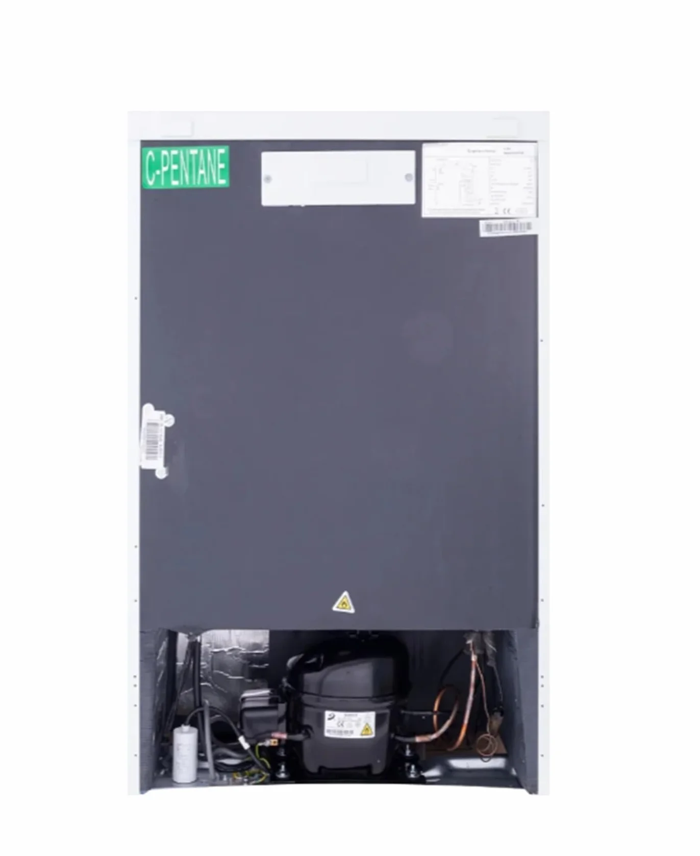 Congelador Vertical KUNFT KUF9126 WH (Estático - 85 cm - 85 L - Blanco)
