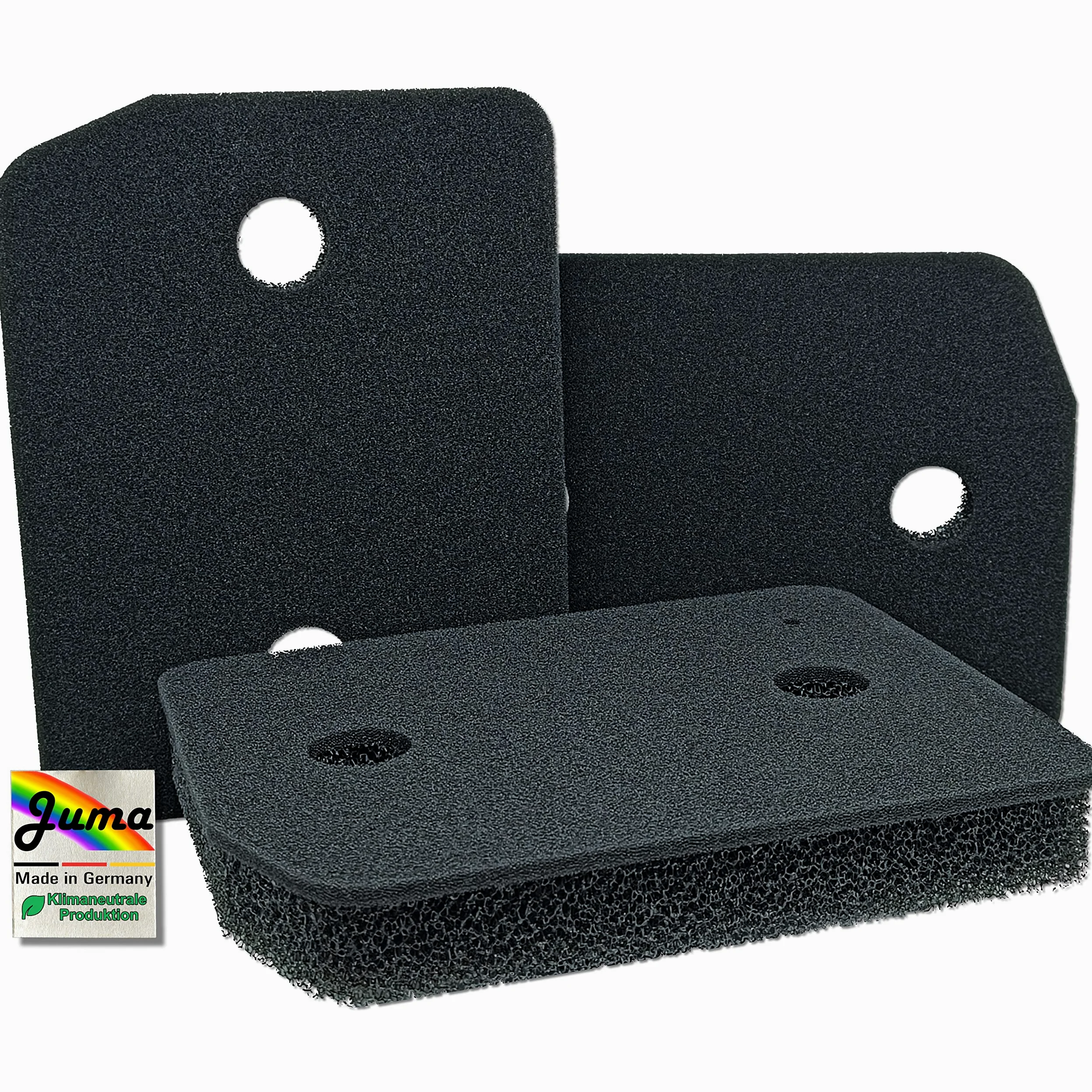 Filtro Juma para Miele 9164761 fino y grueso, 207 x 157 x 30 mm, para secadora de condensador, espuma de filtro, 3 unidades