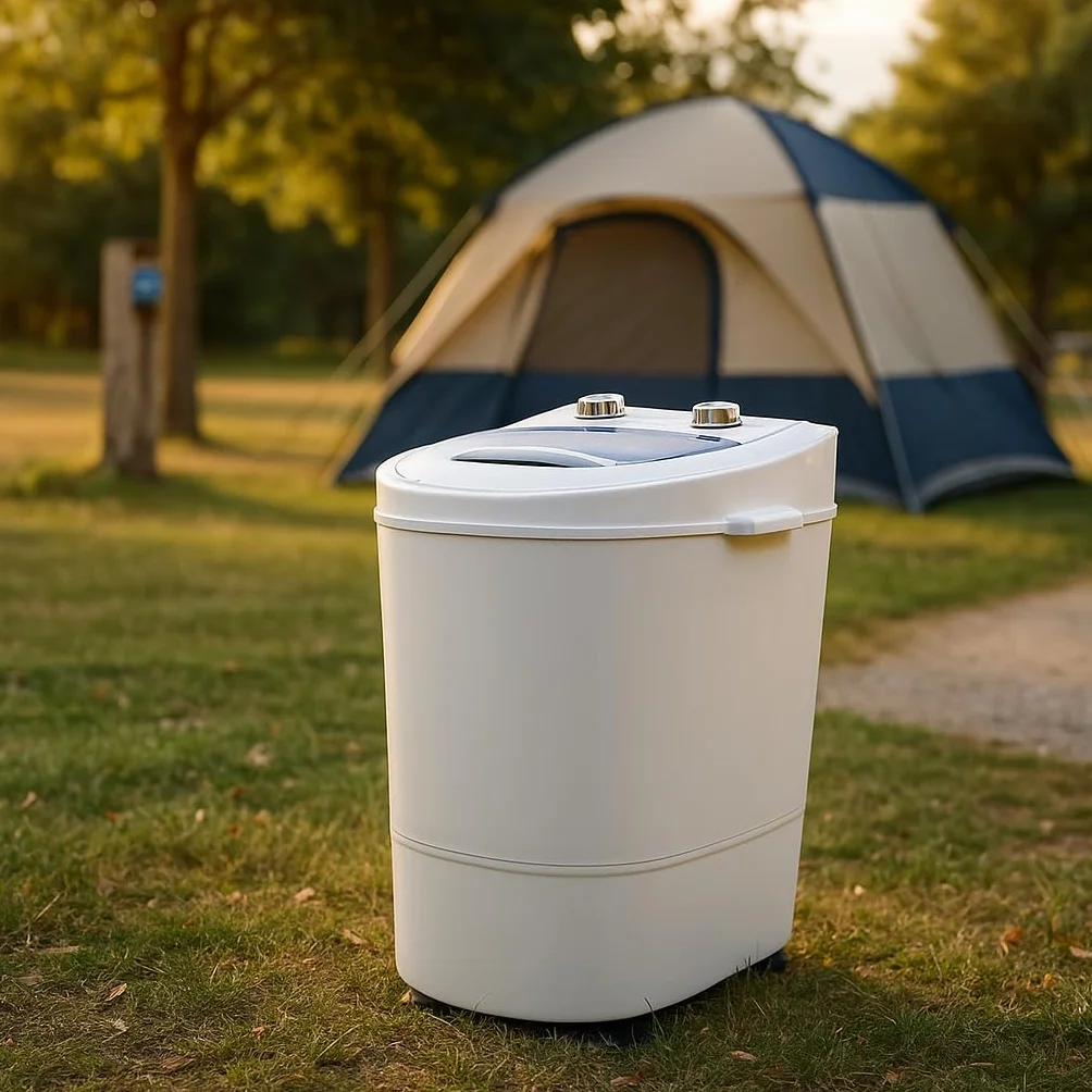 Lavadora Mini Centrifugadora portátil Caravan 3kg - Tangarus | Ideal para Camping y Caravanas | Clase A