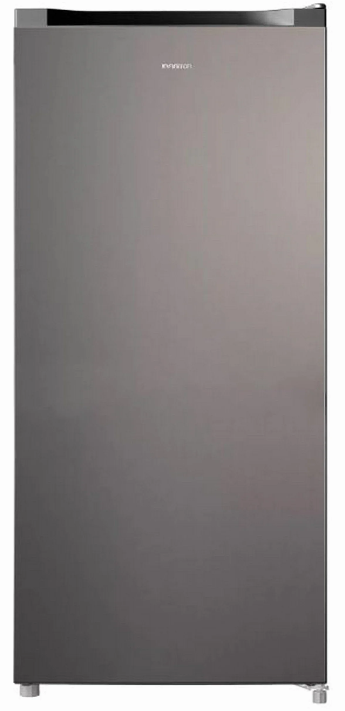 INFINITON Congelador Vertical CV-140L25XEQ, 145 Litros, E, Función Fast Freezing, Congelador 4****, cajón Flap, Tirador integrado, Puerta reversible, Inox