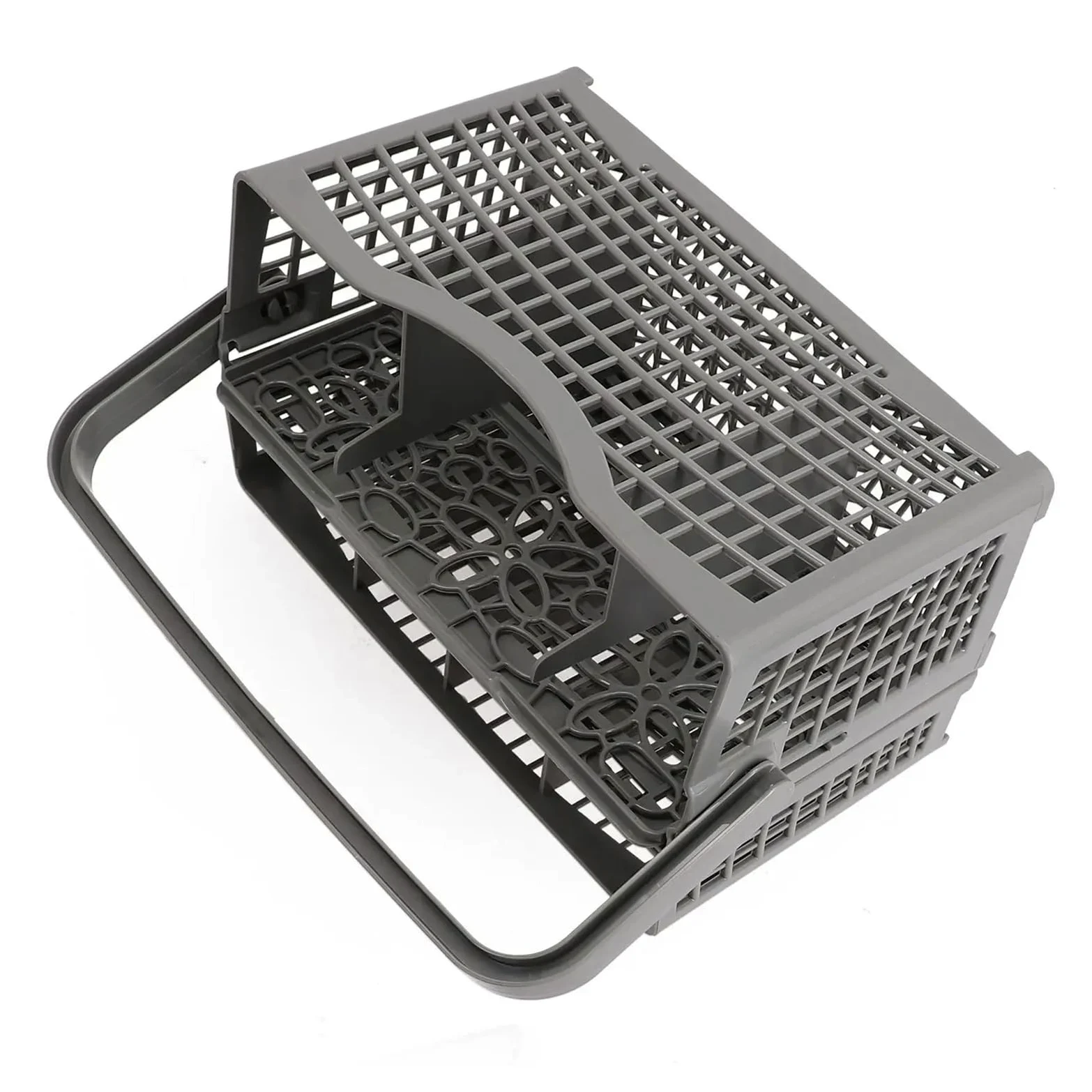 Cesta de cubiertos universal duradera de repuesto, se adapta a la mayoría de los lavavajillas, almacenamiento perfecto para organizar la cocina, solución de ahorro de espacio para un lavado eficiente