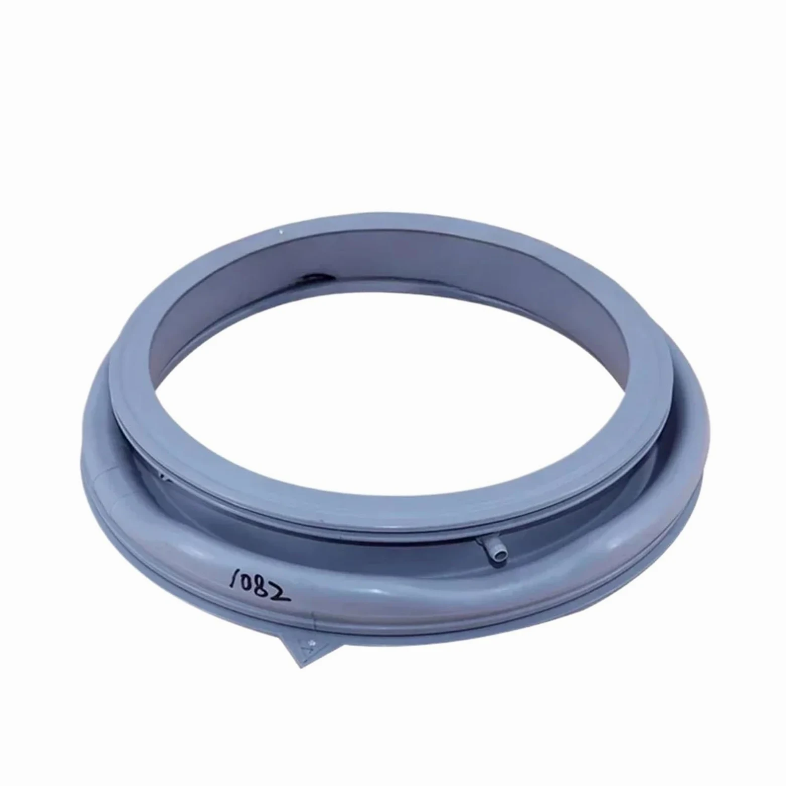 Anillo de sellado de puerta, Compatible con Midea 12638100001082 TG100-1422 WMIDG-3047 | Junta de piezas de arandela de goma de sellado de almohadilla de ventana de visualización de lavadora