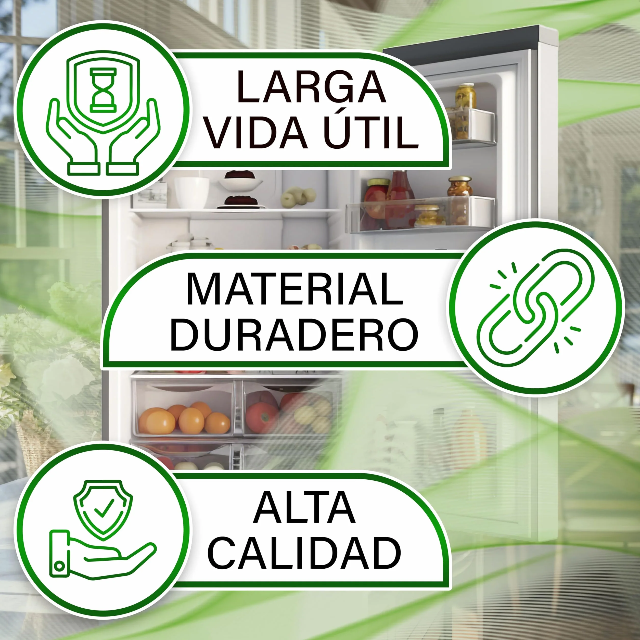 Kit Universal Magnéticas Junta Puerta Frigorifico con Congelador 1300x700 mm - Garantía de 5 Años - MADE IN ITALY - ONIX TECH