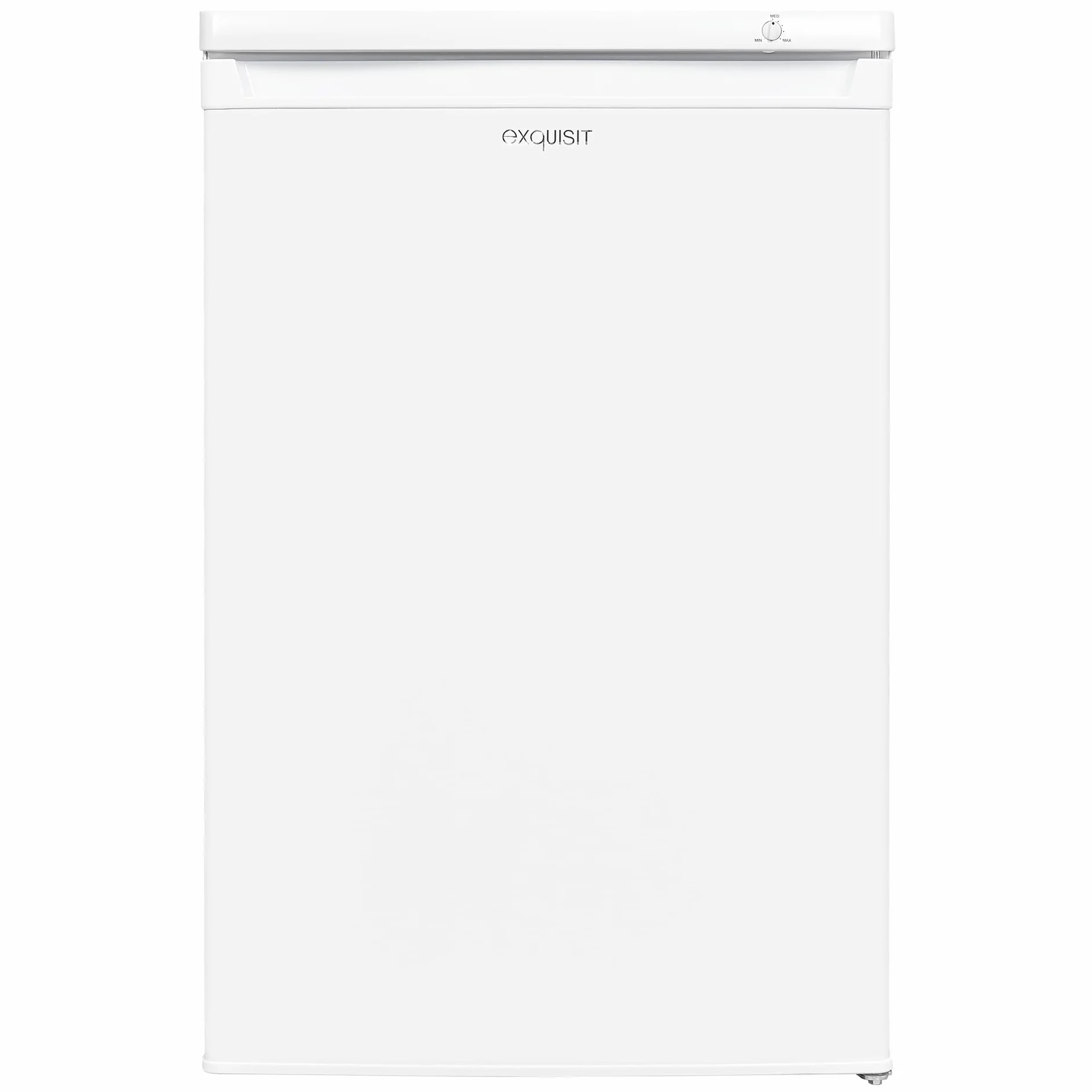 Exquisit Congelador Vertical 91L Blanco Clase E 4 Cajones Puerta Reversible Control Temperatura