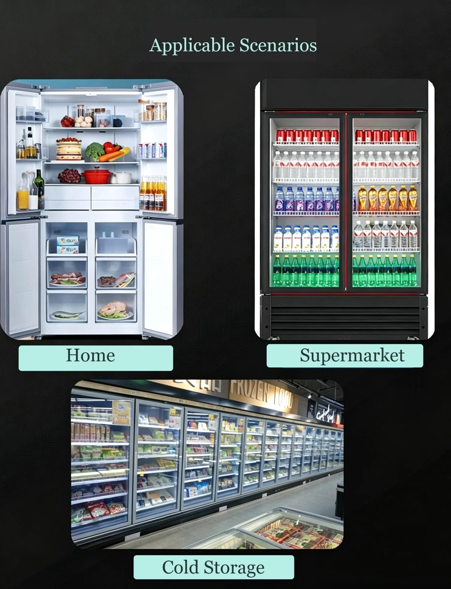 Estante Rejilla Frigorífico Acero, Organizador Congelador Apilable | Diseño Abierto Con Rejilla Y Borde Elevado for Organizar Alimentos Y Bebidas En Frío(57x53cm/22.4x20.9in)