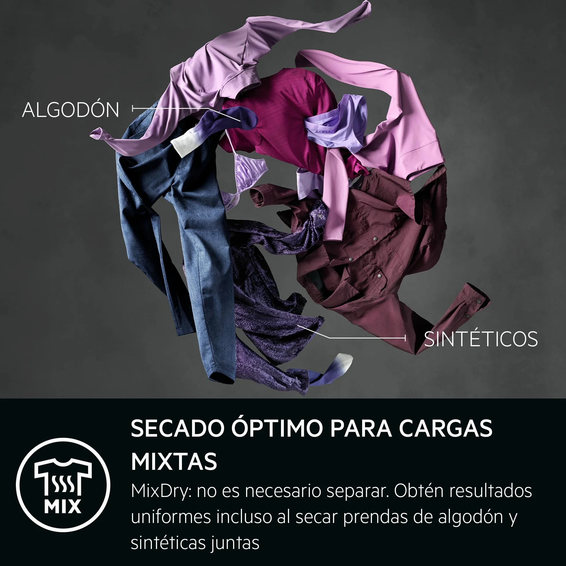 AEG TR718EAOB Secadora con Bomba de Calor Serie 7000 SensiDry 8 kg