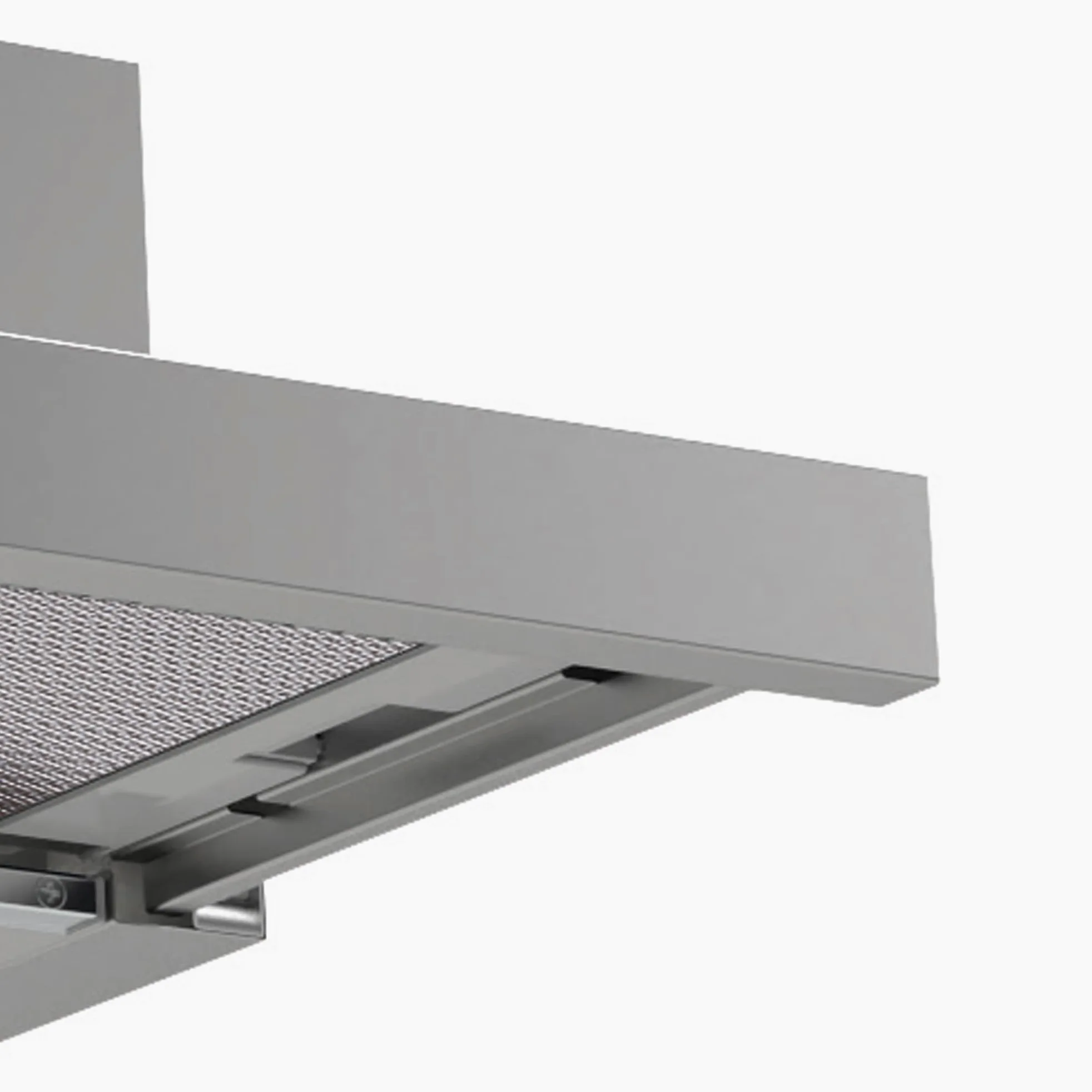 Edesa ECT-6411 X Campana Extractora Telescópica de 60 cm, 390 m³/h, 2 Velocidades, Mandos Mecánicos, Iluminación LED, Filtros Lavables, Clase C, Acero Inoxidable