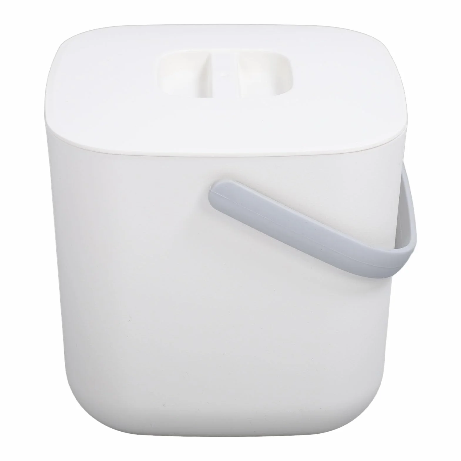 Lavadora de Platos USB, Mini Lavavajillas, Apagado Automático, Fregado de Alta Presión, Luz Portátil para el Hogar (Cubo blanco)