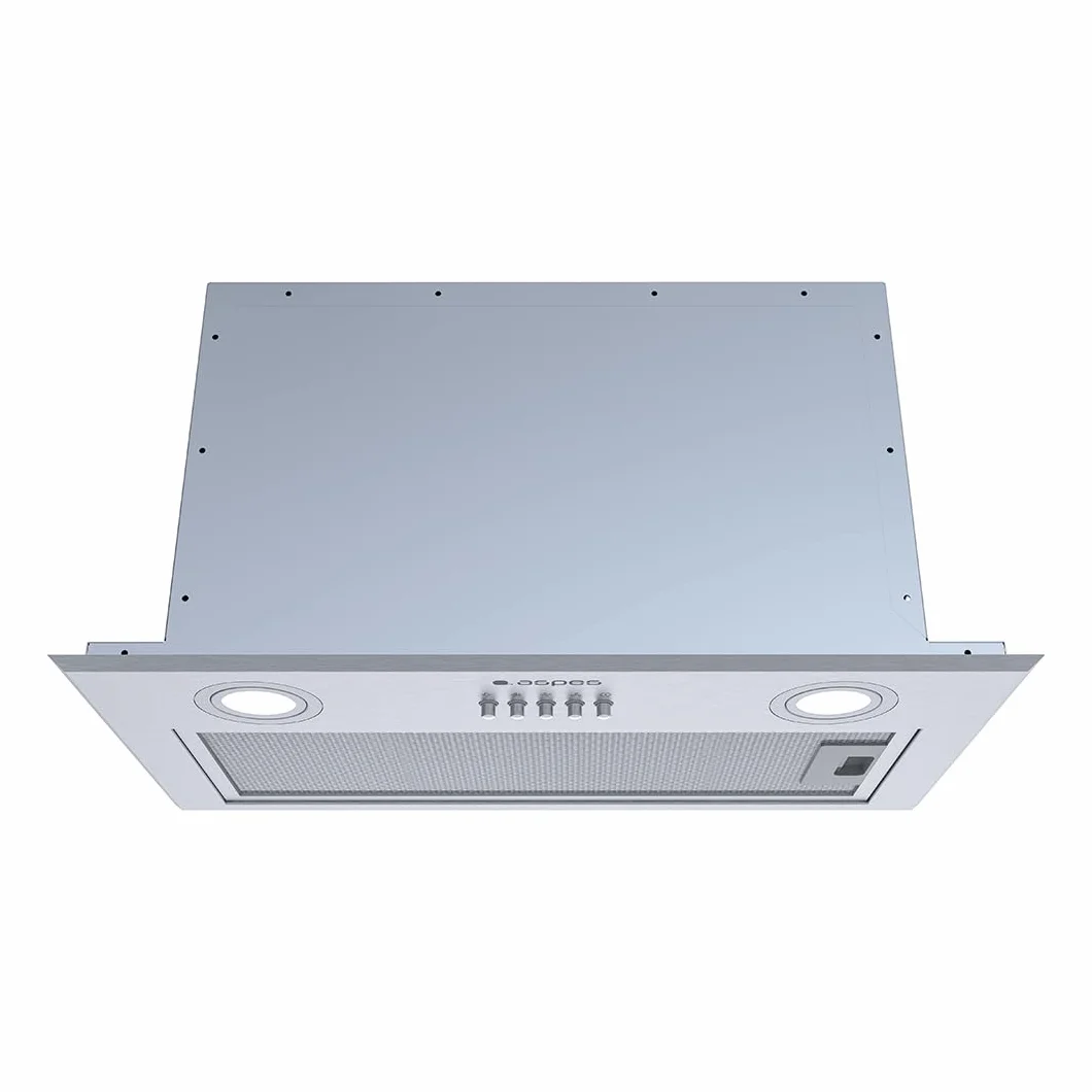 Aspes Grupo Filtrante de Integración 52cm Inox AGF5200CX. Potencia 108m3/h, 3 Velocidades, Control Manual, Filtro apto para Lavavajillas.