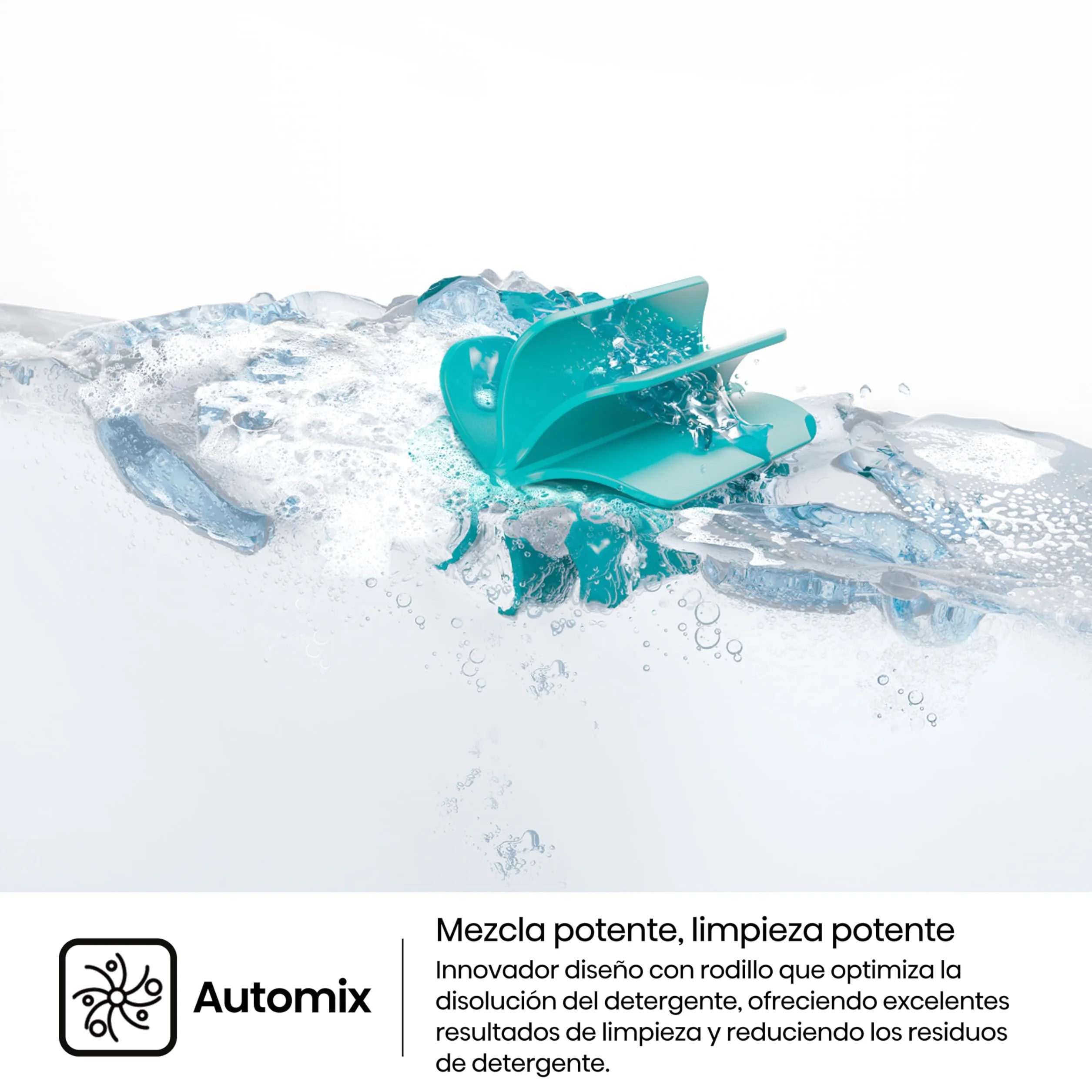 Hisense WF1I1142BWL - Lavadora 11 Kg, 1400 rpm, Clase A, Fondo 59cm, Lav. Power 49’ y Rápidos 30' y 15', Dispensador Automix, Lavado Auto Wash, Antiarrugas, iFit™ Fondo Optimizado, Vapor 99,9%, Blanco