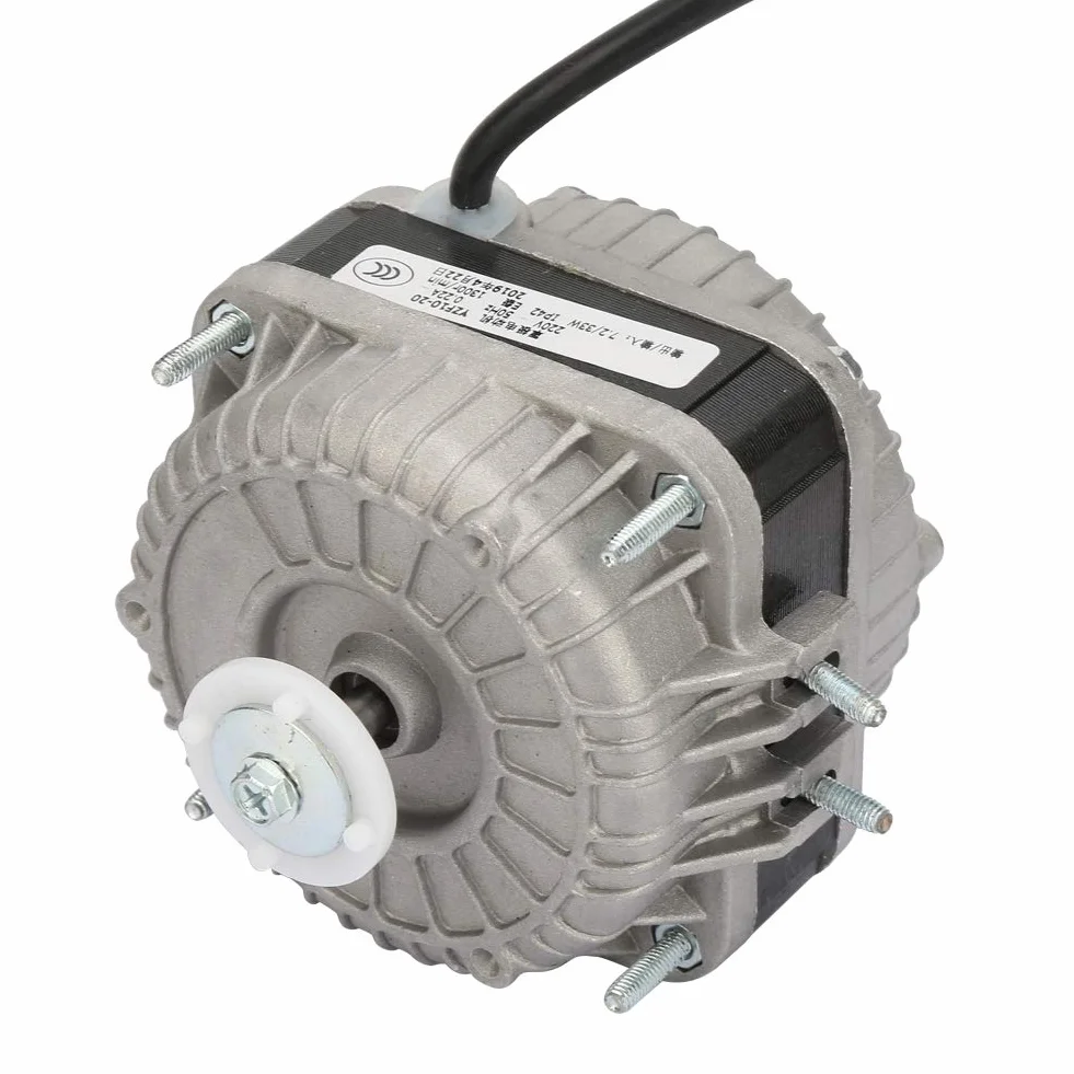 Motor de Ventilador de Condensador YZF10-20, 33W, 220V, 0.22A, 1300 RPM, 200mm, para Refrigeradores y Congeladores