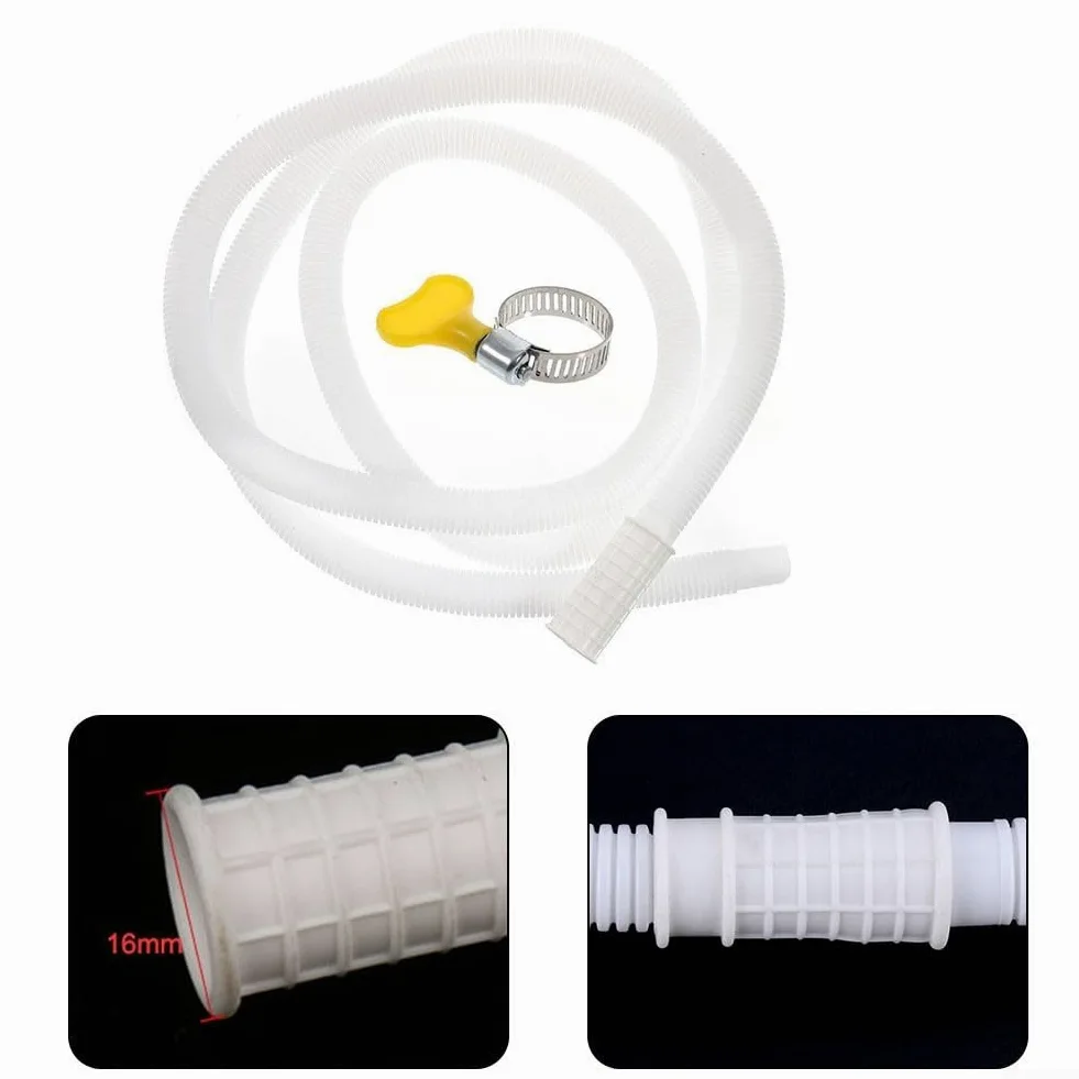 Tubo de extensión de manguera de drenaje universal Manguera flexible de entrada de agua for desagüe de lavadora y aire acondicionado, longitud de 25 m(5M)