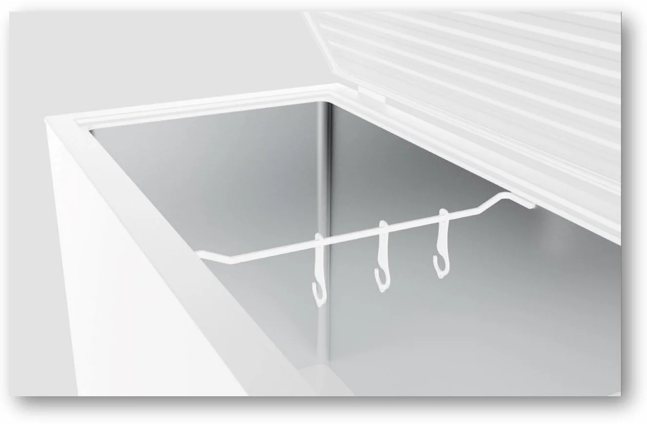 SOLTHERMIC CHS621 1,90-621L cm CONGELADOR ARCON DUAL 2 EN 1 (FUNCION FRIGO Y FUNCION CONGELADOR) HORIZONTAL BLANCO/PUERTA CON ASA INCORPORADA/SILENCIOSO Y LUZ INTERIOR/BAJO CONSUMO C