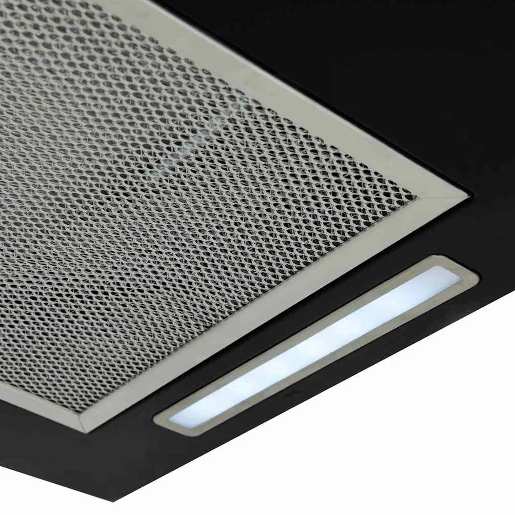 vidaXL Campana extractora de Isla Sensor táctil LCD Vidrio Templado, Extractor de Isla, Campana extractora de Isla, Extractor de Cocina de Isla