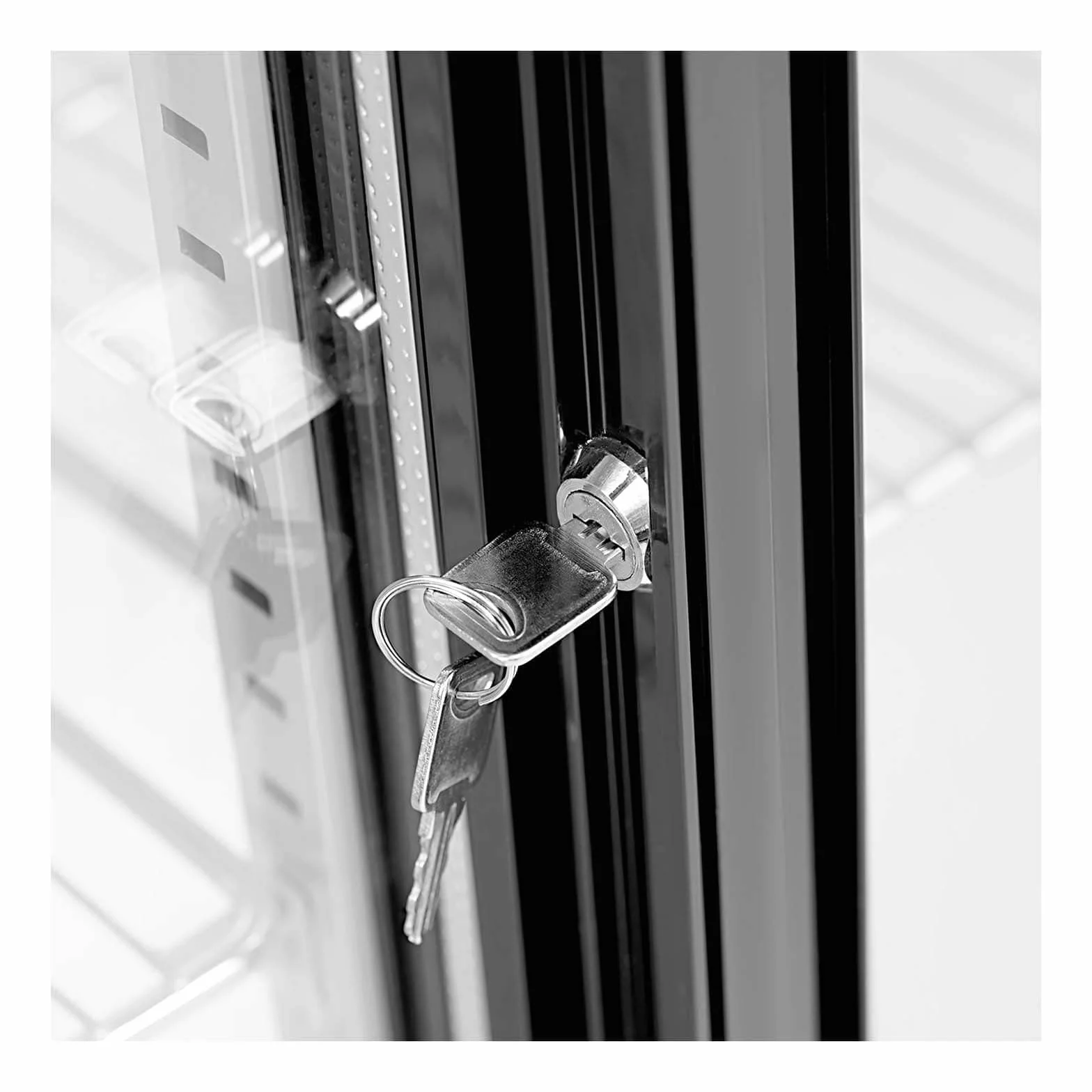 Royal Catering Nevera Expositora de Bebidas para Hostelería RC-BC009 (Volumen: 318 L, Puerta de vidrio templado de doble pared, 2 - 10 °C)