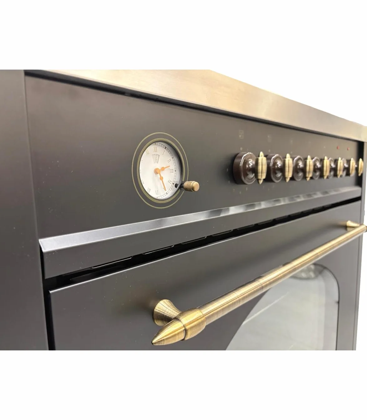 SOLTHERMIC® COCINA 90X60 VTI90ANEGRA INDUCCION HORNO 105L / ALTA GAMA