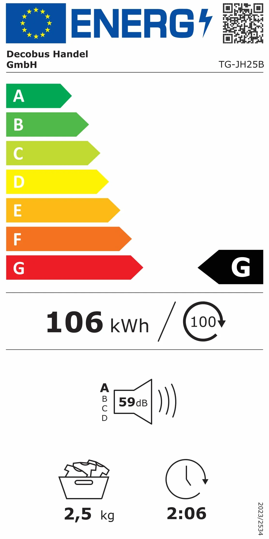 Secadora de Evacuación 2,5 kg, Secadora de Ropa 850 W, Montable en la Pared Secadora de Ropa con Tambor Inox, Temporizador de 200 Minutos, temperatura de secado de 65 °C, 59x50x42 cm, Blanco