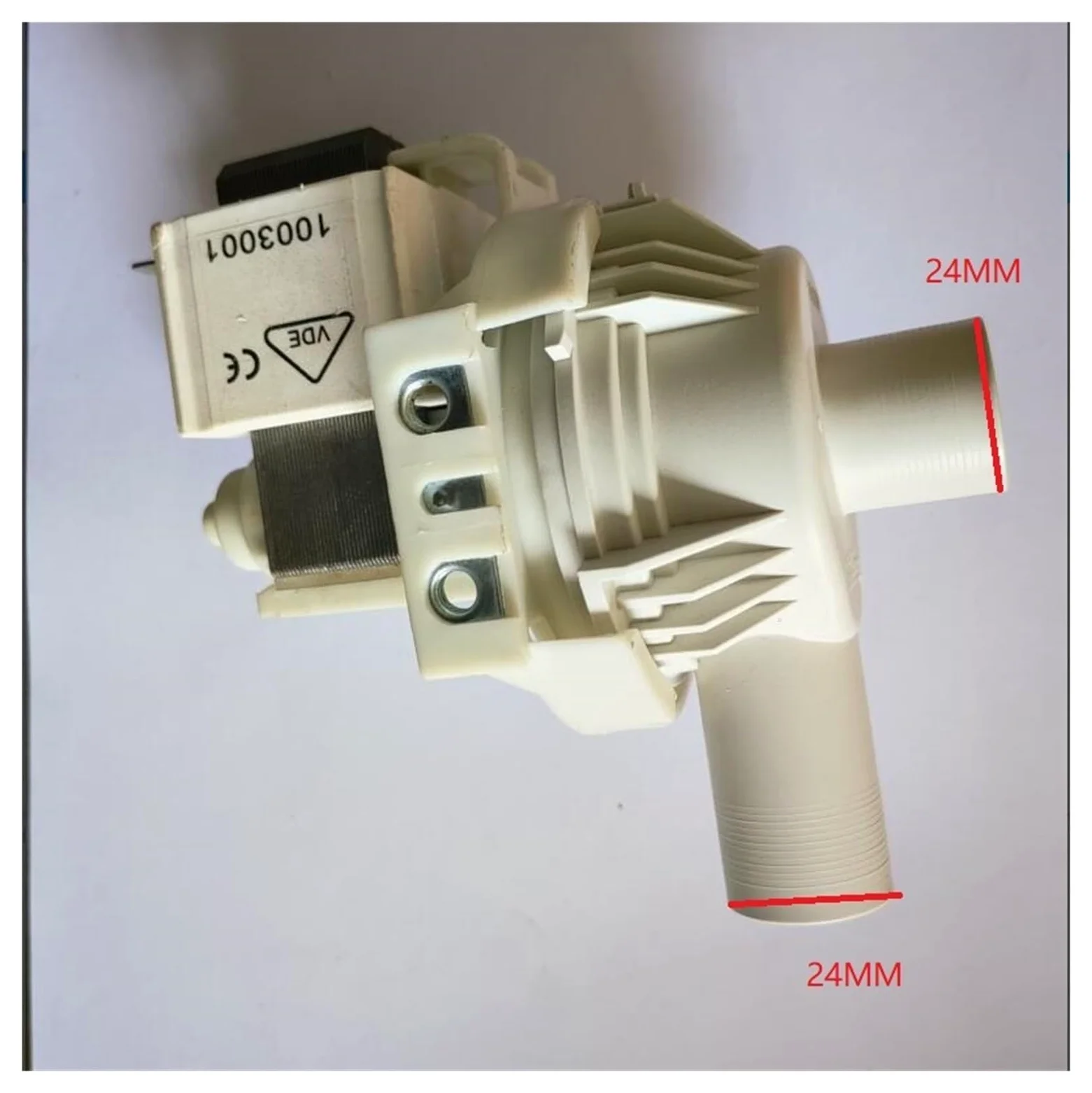 Entrada 24 mm Salida 24 mm 220 V 30 W Piezas de lavadora Bomba de drenaje DPS25-04 DPS-110 1192191