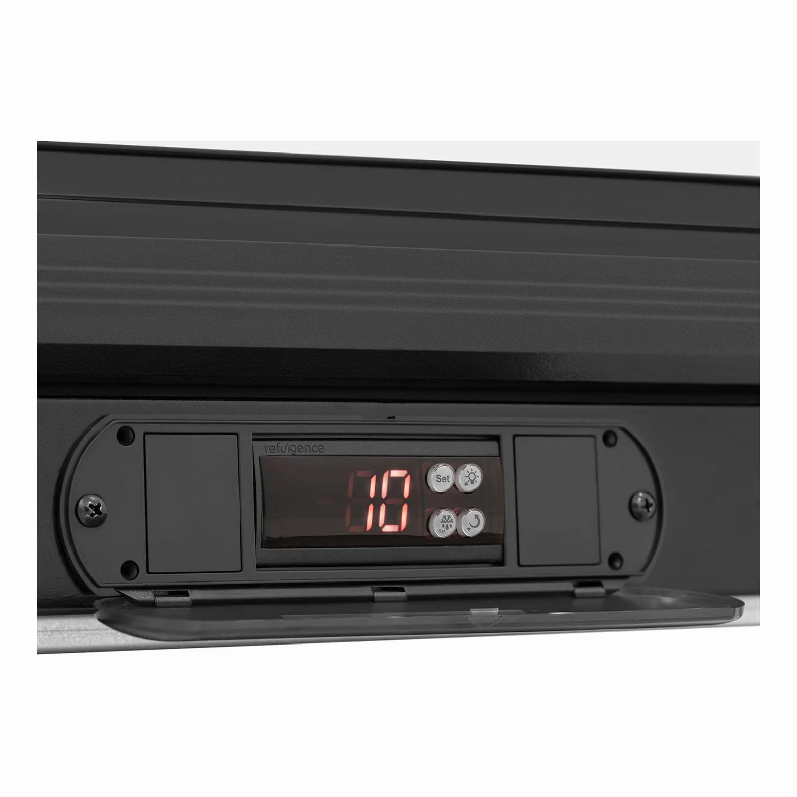 Royal Catering Nevera Expositora de Bebidas para Hostelería RC-BC009 (Volumen: 318 L, Puerta de vidrio templado de doble pared, 2 - 10 °C)