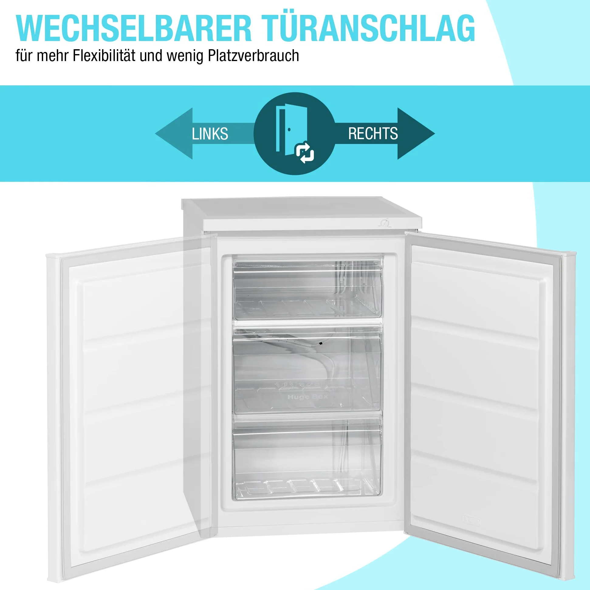 Freezer GS 2186 white marca Bomann