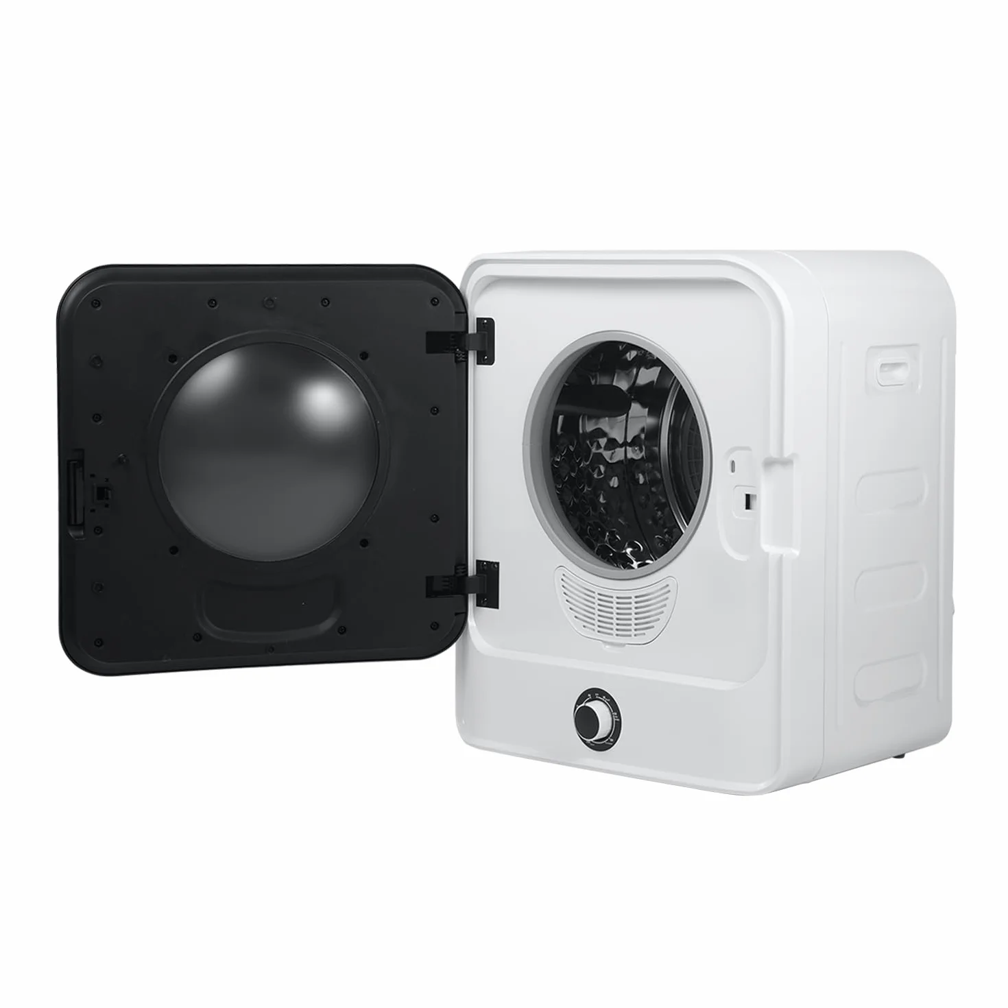 Green Blue GB 415 Secadora eléctrica de Carga frontal, 3 kg de capacidad, Clase C, 5 programas, 830 W Dimensiones compactas 49,5 x 46 x 59,5 cm para espacios reducidos