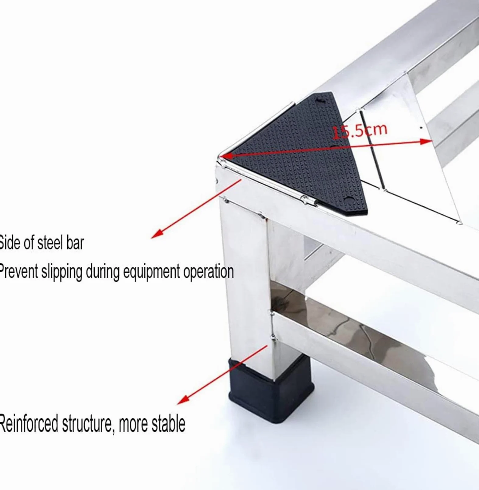 Base de soporte para lavadora, soporte de acero inoxidable para electrodomésticos, altura ajustable, apto para secadora, nevera, aire acondicionado, lavavajillas