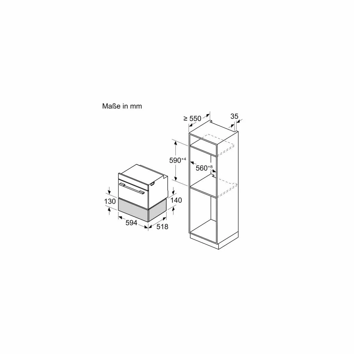 SIEMENS - Gaveta Aquecimento IQ700 BI710C1B1