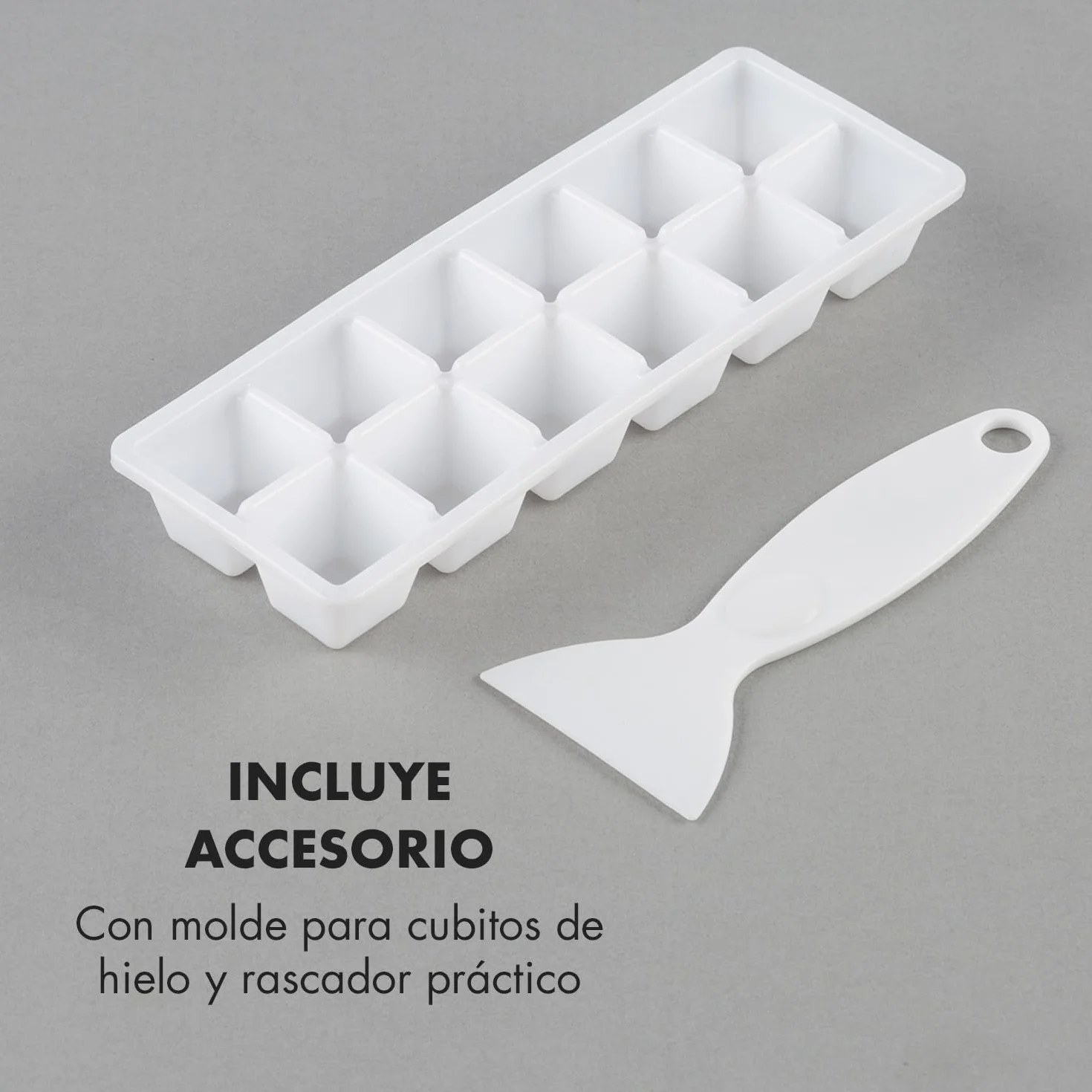 Klarstein Congelador Pequeño Vertical Portatil, Mini Congelador Silencioso Casa y Oficina, Congeladores Capacidad 80 l. con Estante, Eficiencia Energética, Estante, Departamento Hielos y Rascador