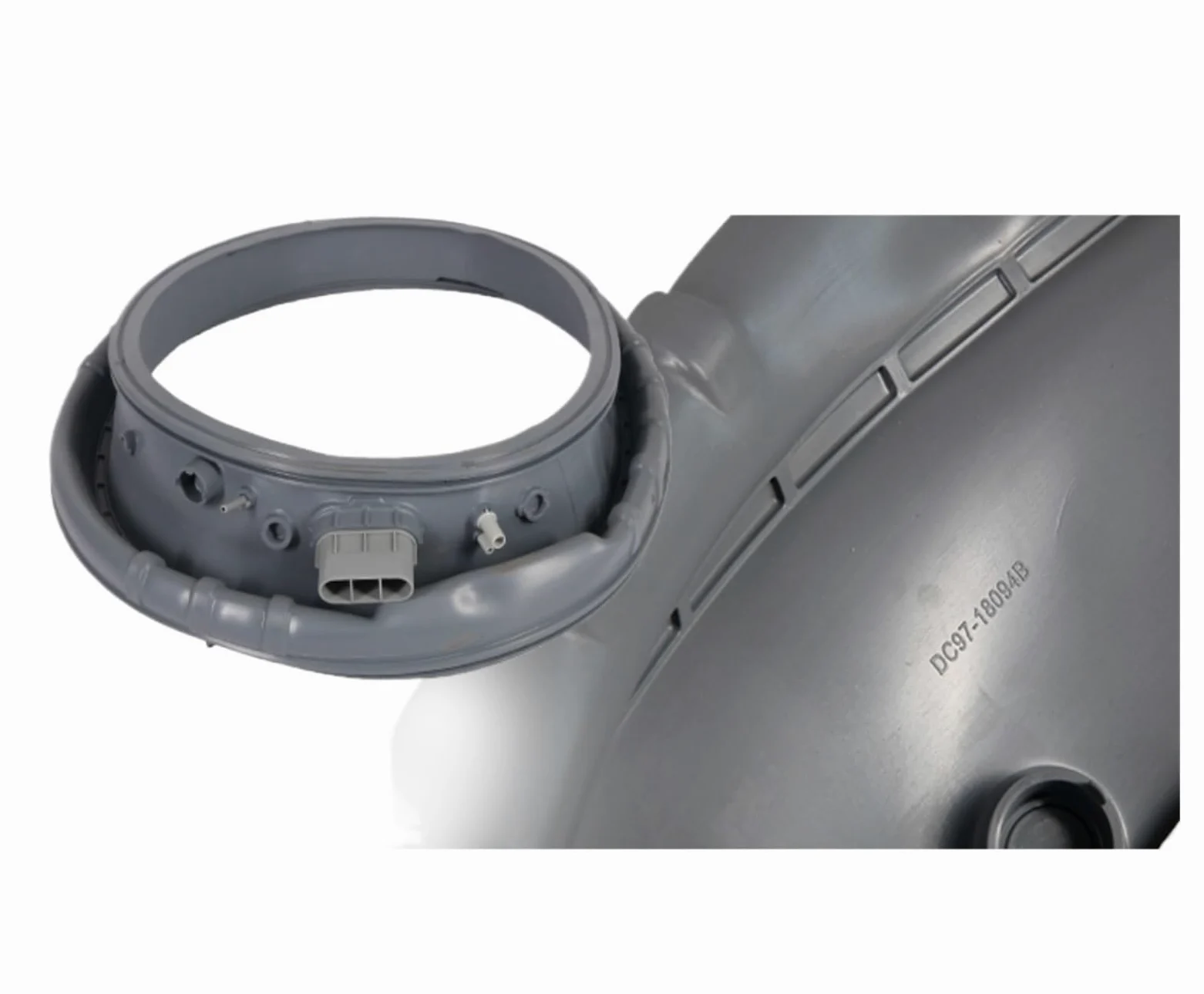 Compatible con Samsung, anillo de sellado de puerta de lavadora, piezas de arandela de goma de sellado DC97-18094B