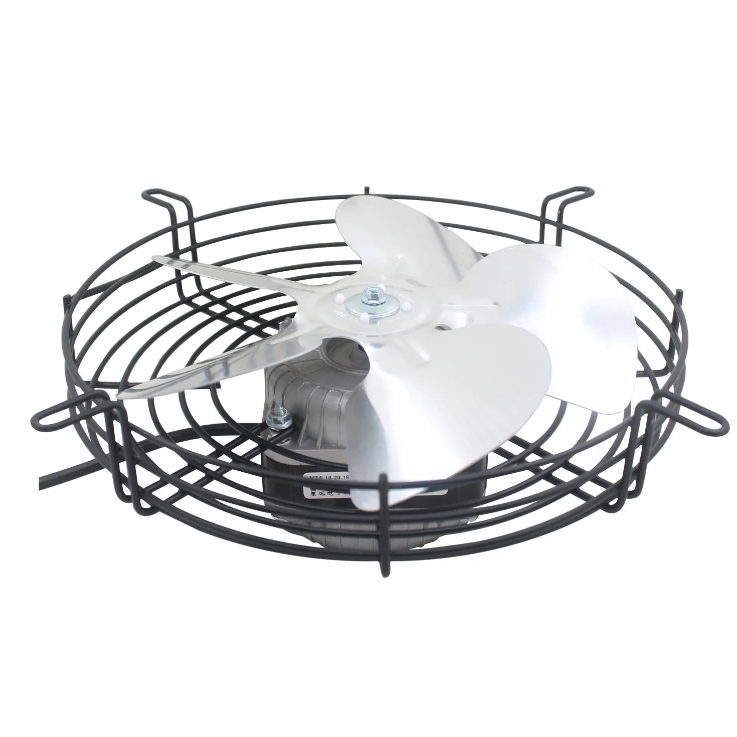 Motor ventilador condensador con rejilla protector 230v refrigeración frigorifico congelador frigo extractor axial evaporador (60w 278mm Diámetro exterior)