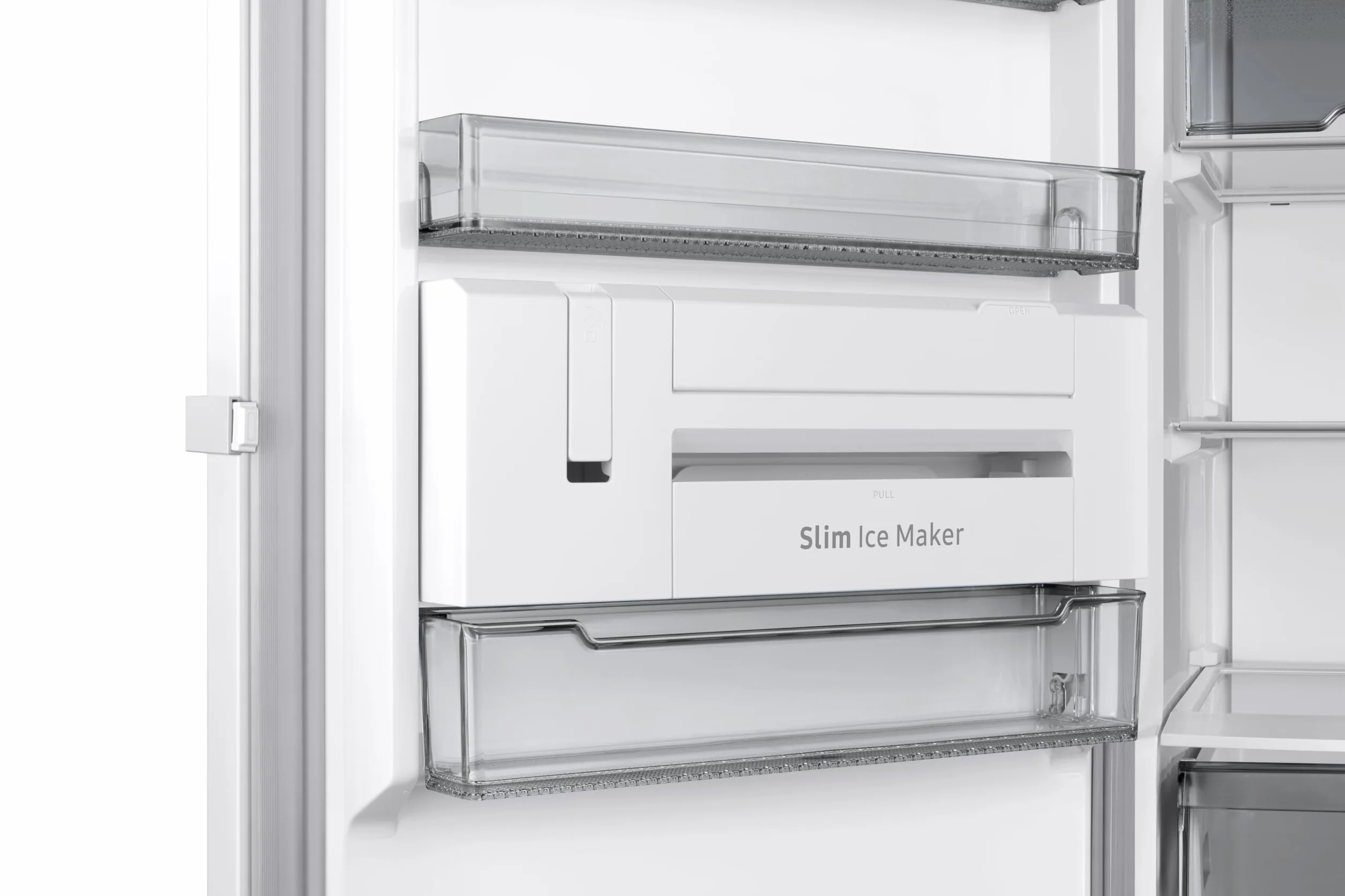 Samsung Congelador Vertical 186cm, 323L, Clase E, Color Blanco, SmartThings, AI Energy Mode, Tecnología SpaceMax™ - RZ32C7ADEWW/EF [Clase de eficiencia energética E]