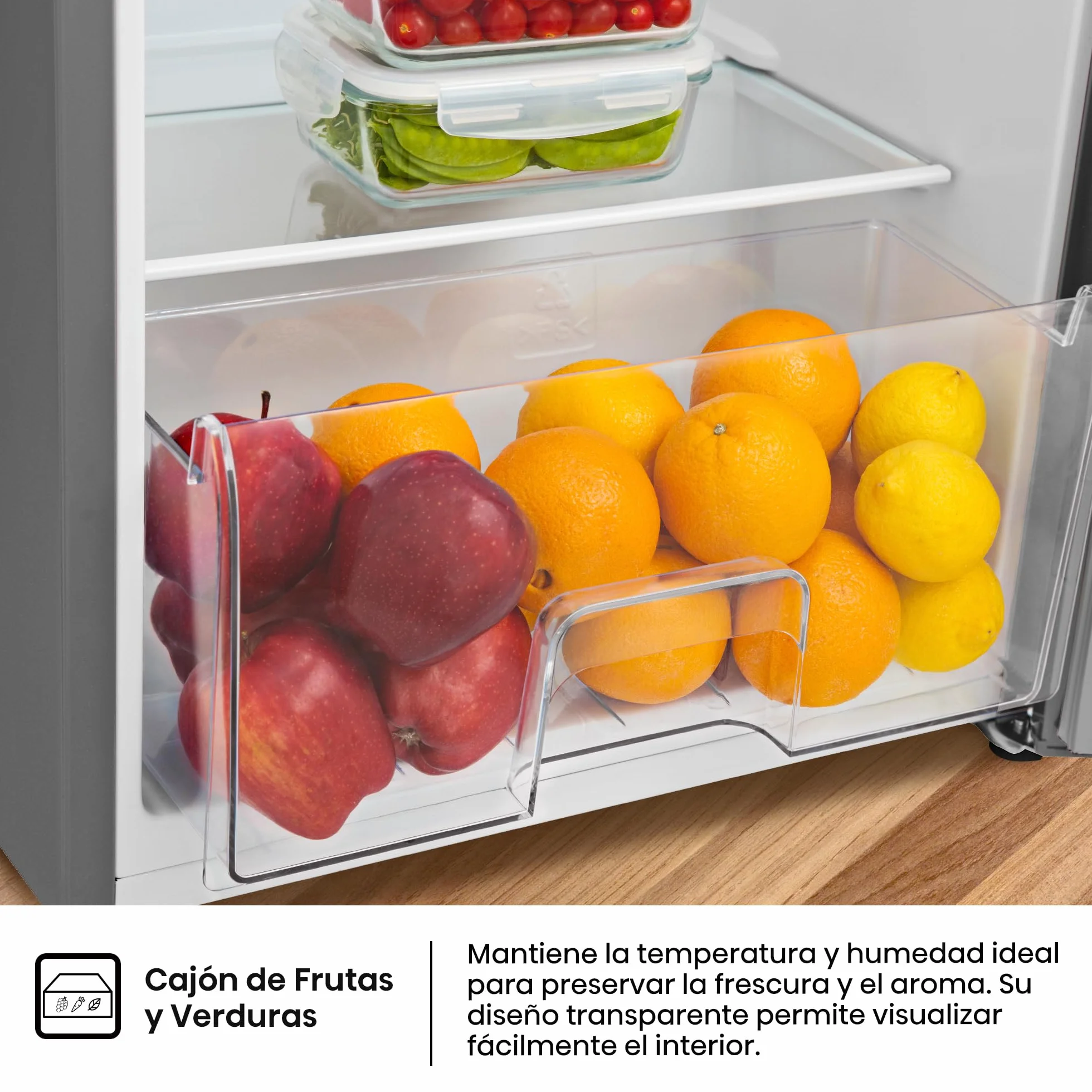 Hisense RR220D4BDE Frigorífico Una Puerta 165L 127cm Cycle Defrost Inox