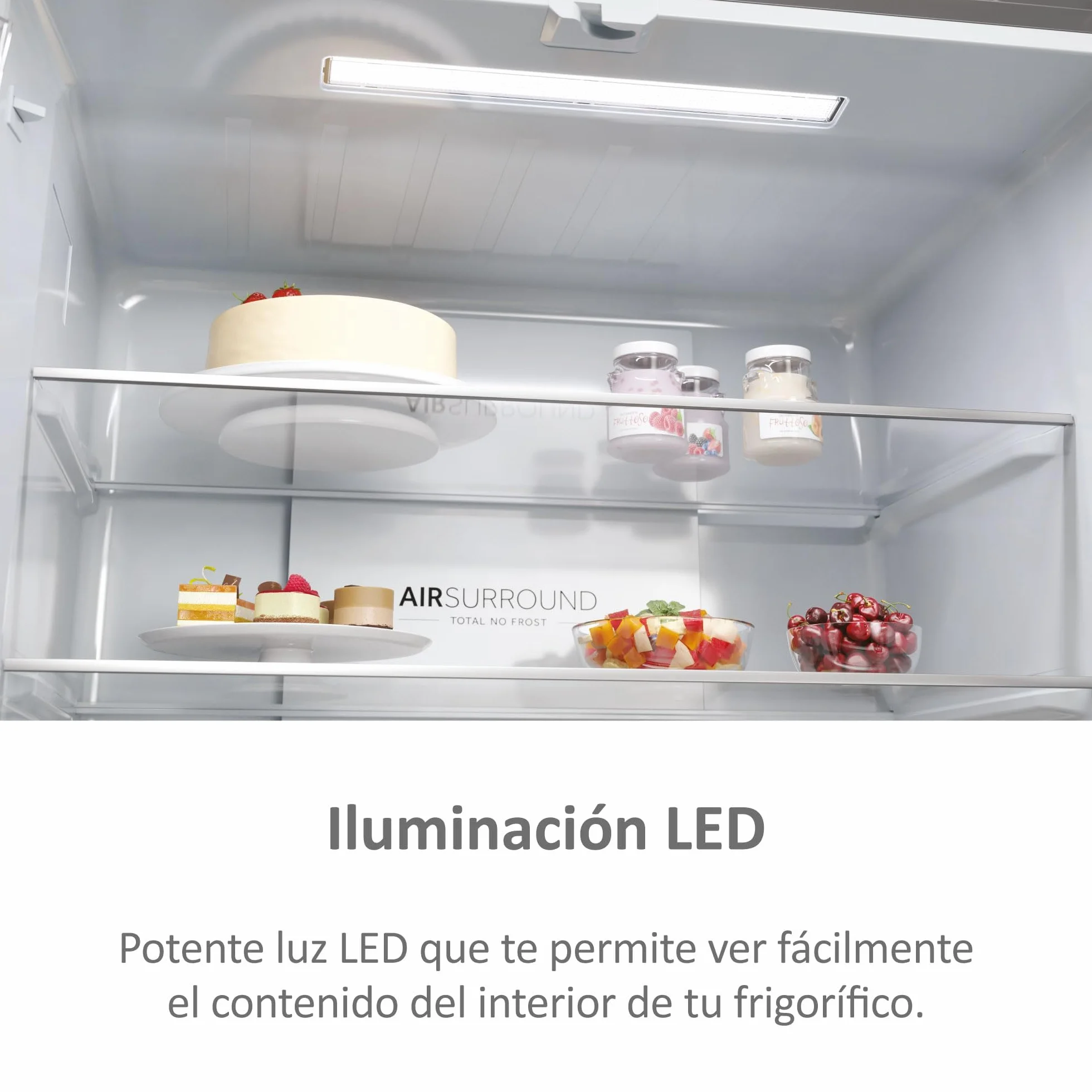 Haier Cube 83 Series 3 HCR3818ENMM - Frigorífico 4 Puertas, Display LED, Función Cooling y Freezing, 467L, Tiradores Integrados, Total No Frost, Ancho 83cm, Motor Inverter, Luz LED, Inox