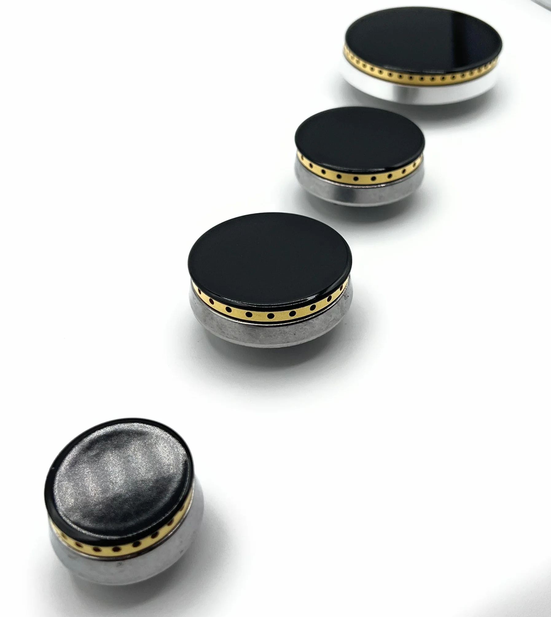 Conjunto 4 quemadores/fuegos con base compatible con cocina de gas Teka, Fagor, Balay