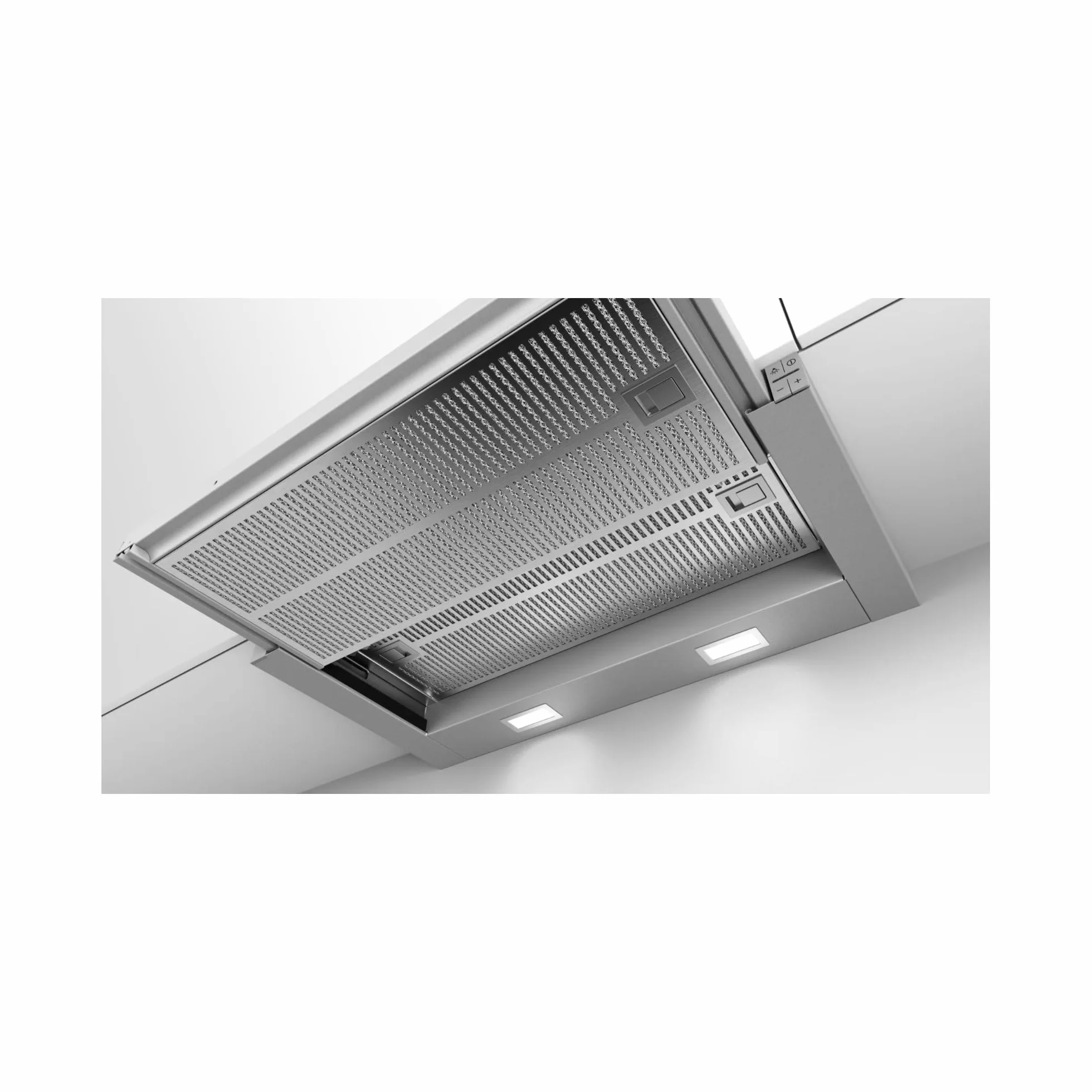 Bosch DFR067A52 Serie 4 - Campana de pantalla plana, 60 cm de ancho, circulación y salida de aire, fabricado en Alemania, motor EcoSilence Drive silencioso y eficiente, iluminación LED uniforme,