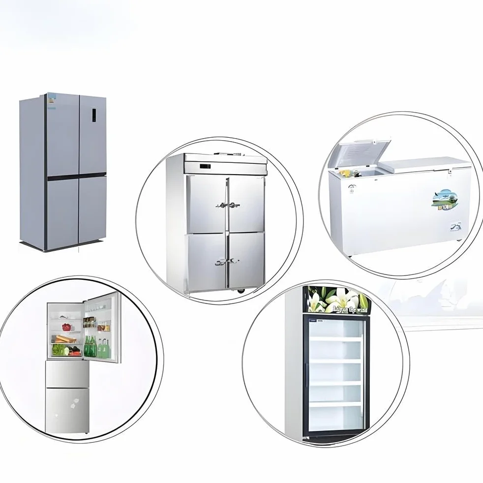 Junta de Puerta de Refrigerador Universal, Reemplazo de Junta de Puerta de Congelador, No Necesita Cortar, Tamaño