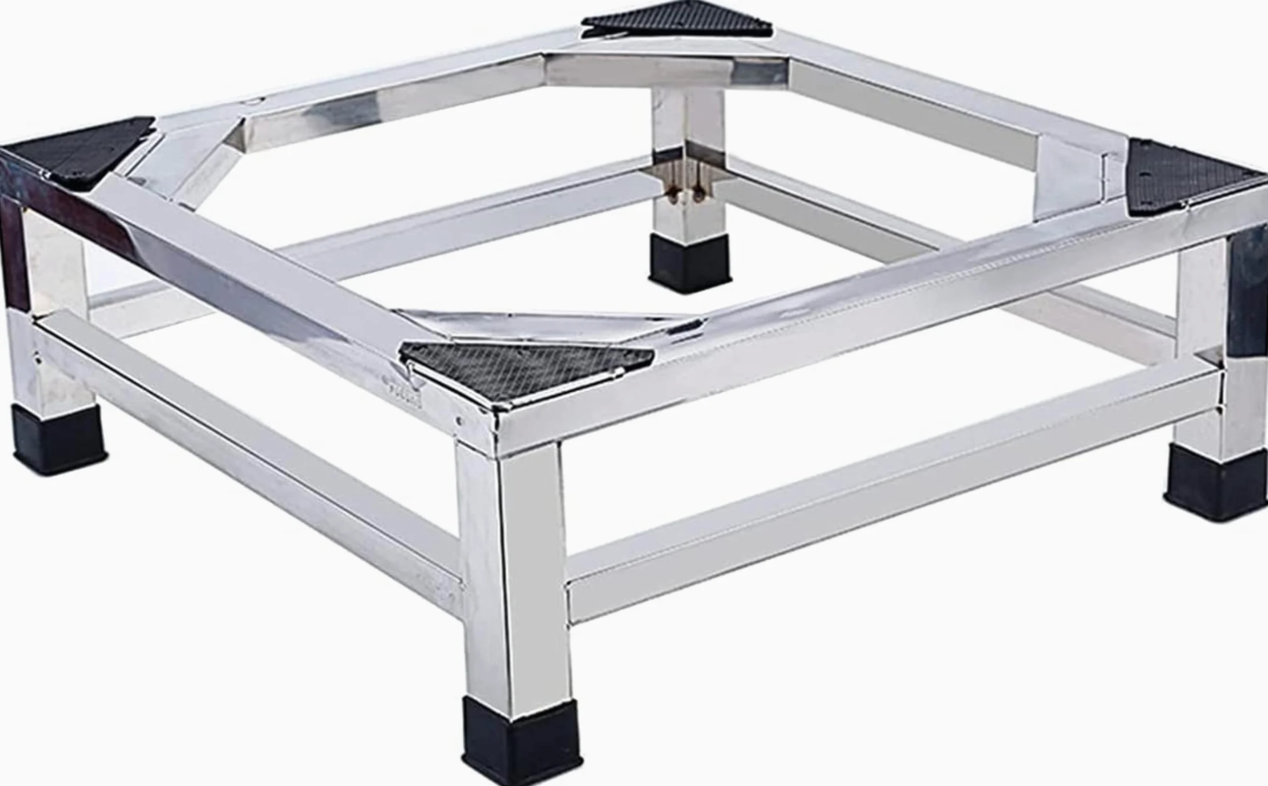Base de soporte para lavadora, soporte de acero inoxidable para electrodomésticos, altura ajustable, apto para secadora, nevera, aire acondicionado, lavavajillas