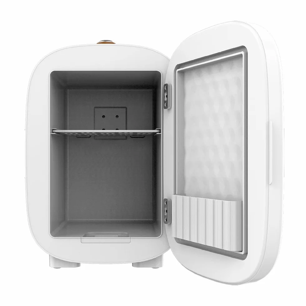 Cecotec Mini Nevera Bolero MiniCooling 4L Bora White, Funcionamiento 12V-220V, Compatible coche y caravanas, Función enfriamiento y calentamiento, Rango temperatura 5-65º, Transporte fácil