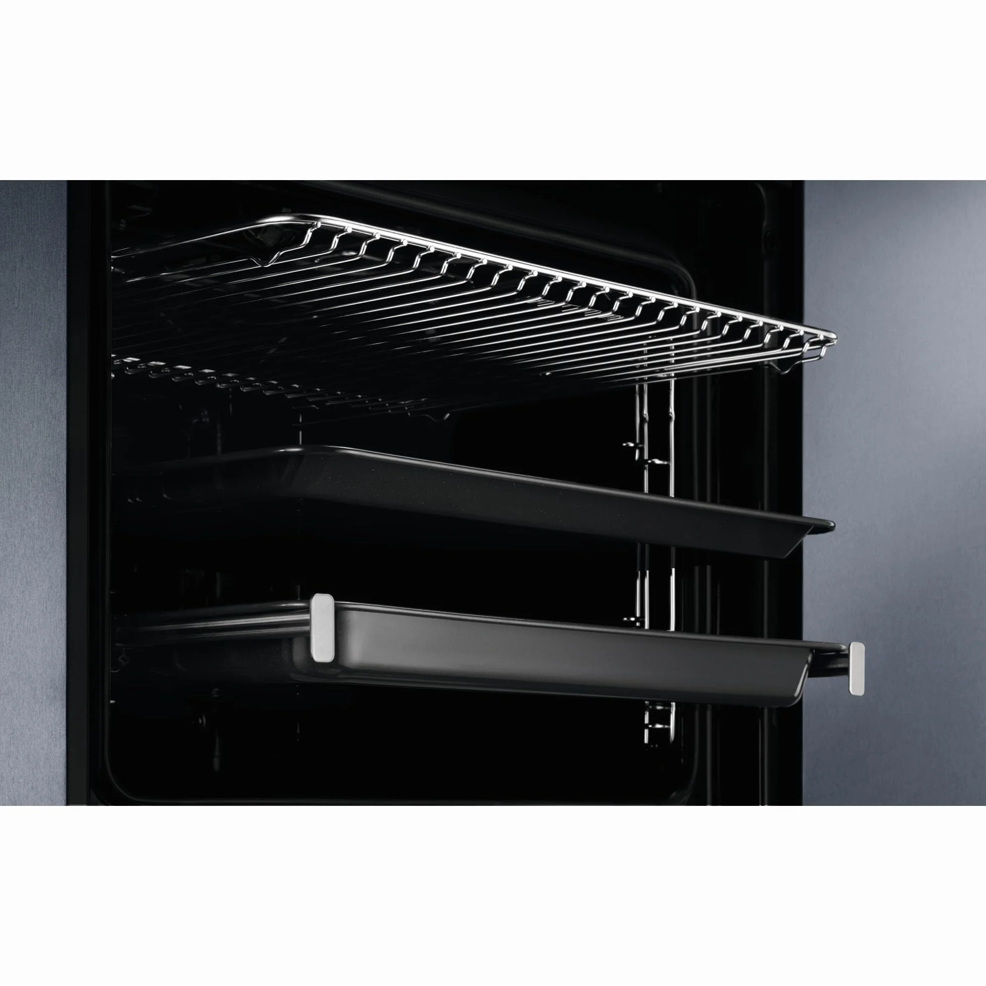 Electrolux OEF5H50BK – Horno Multifunción Serie 600 SurroundCook, 9 Funciones, Cavidad XXL, Display LED y Pantalla Táctil, Carriles Telescópicos 1 Nivel, INOX Antihuellas, Clase A+