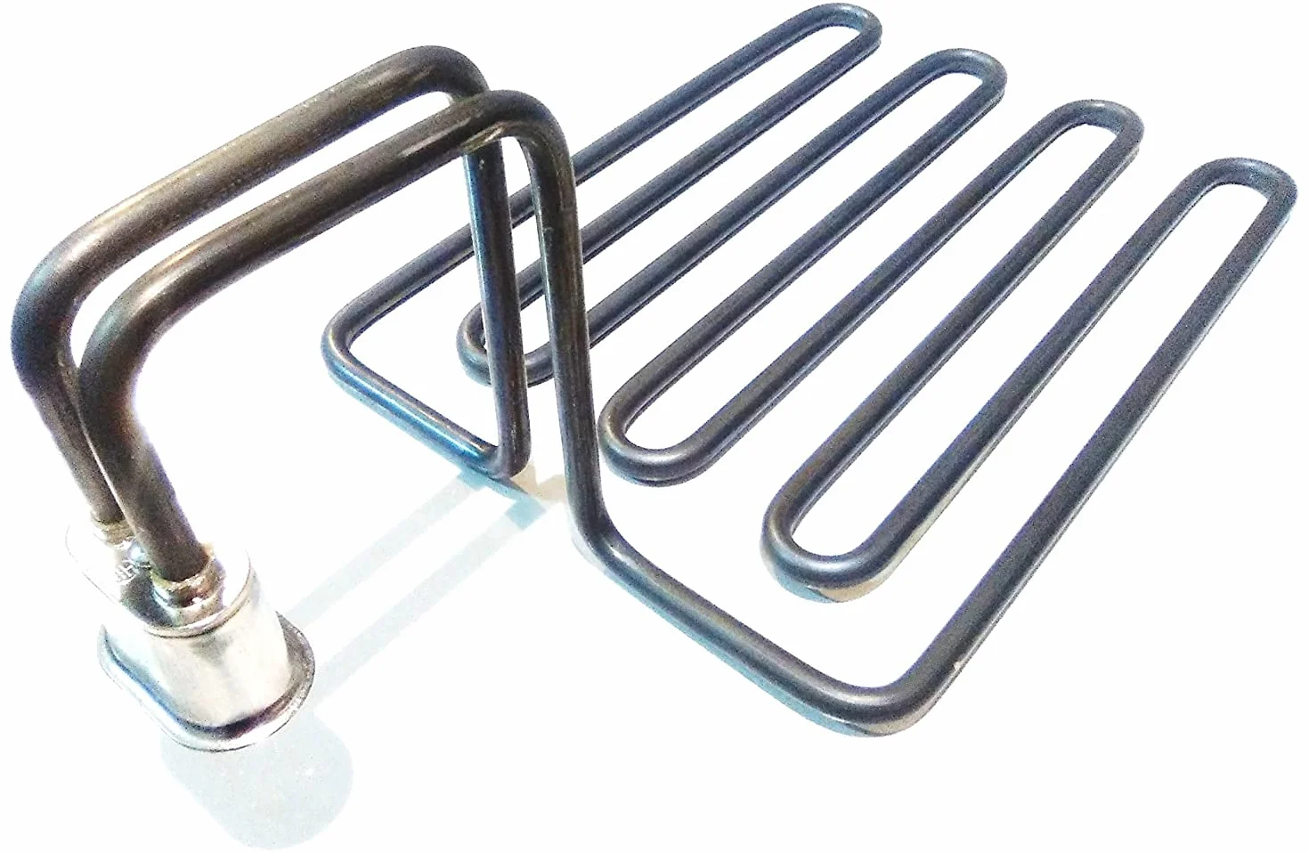 RO Linea Blanca ® Resistencia Freidora 3200W 230V Con Caja Conexion Tipo Enchufe Repuesto Inmersion Compatible con Jemi J6 N10 Serie 600 Medidas 355x195mm Tubo 8mm Calentamiento Rapido Hosteleria