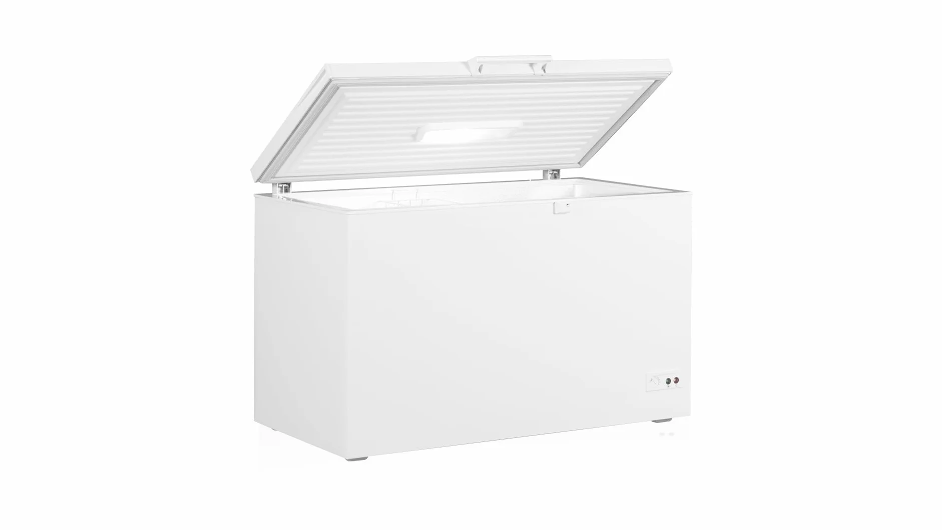 SOLTHERMIC CH400-CHS395 CONGELADOR DUAL (MODO FRIGORÍFICO Y MODO CONGELADOR) ARCON HORIZONTAL BLANCO/CAPACIDAD 400 L. / PUERTA CON ASA INCORPORADA/SILENCIOSO/BAJO CONSUMO/LUZ INTERIOR