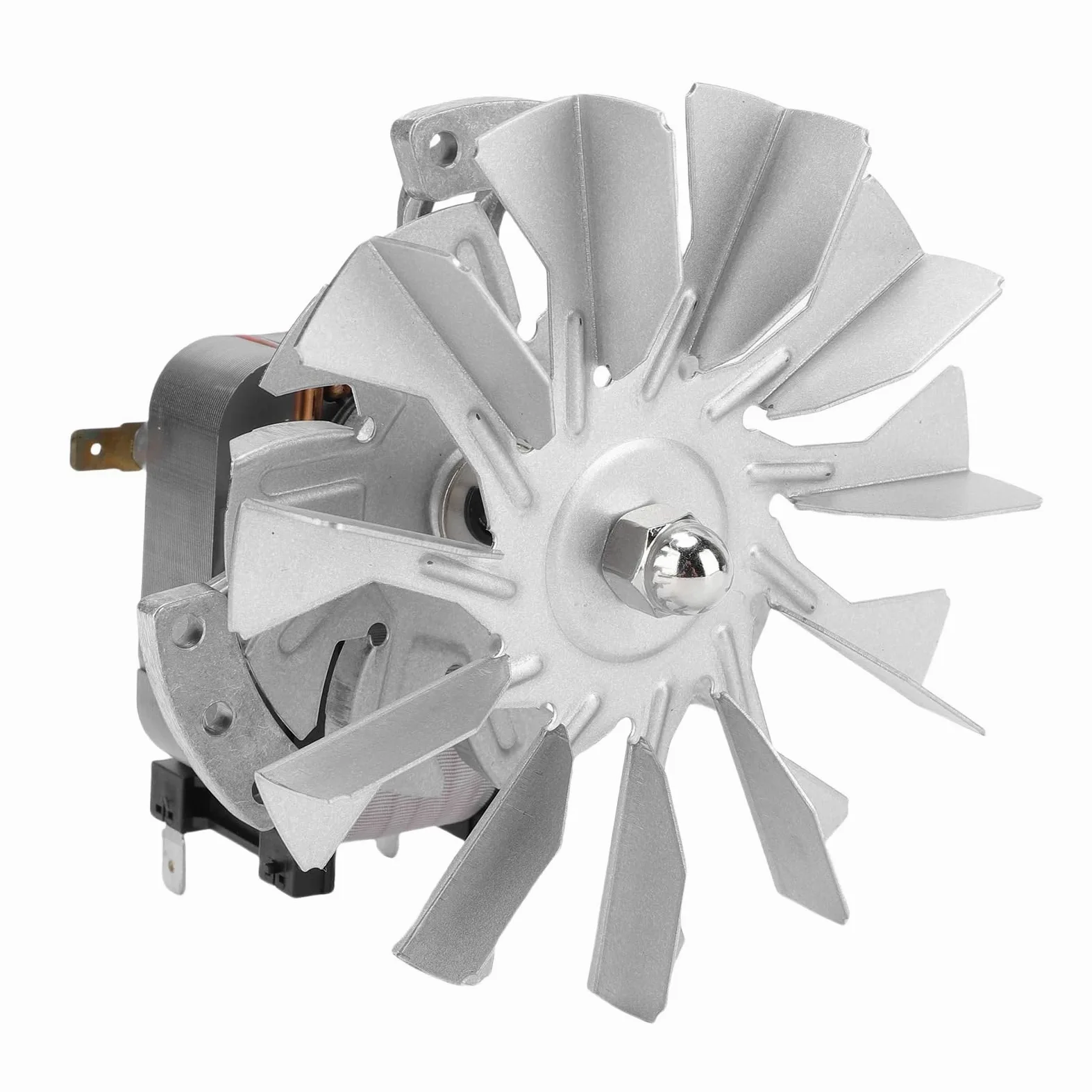 Motor de horno con aspas ventilador, alta temperatura 11 apto for incubadora secadora 19003 7242 aluminio