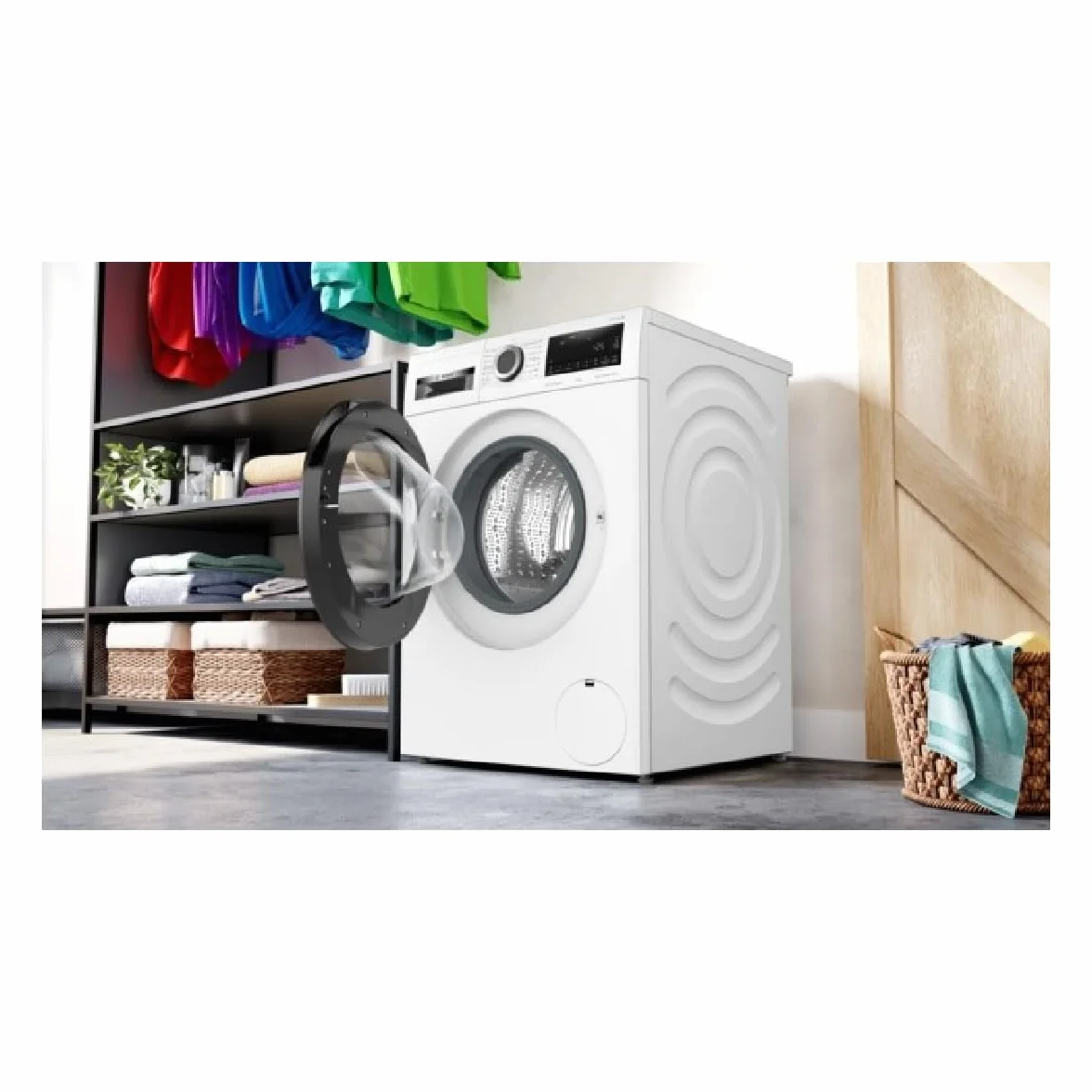 Bosch Lavadora, Libre Instalación, 9 kg, Serie 6, EcoSilence, Blanco, WGG244Z0ES