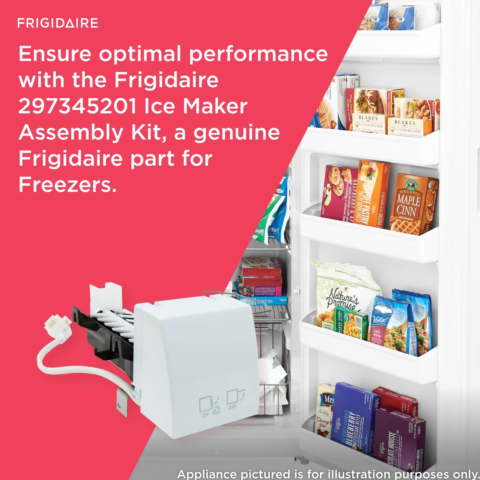 Frigidaire 297345201 - Conjunto para máquina de hielo