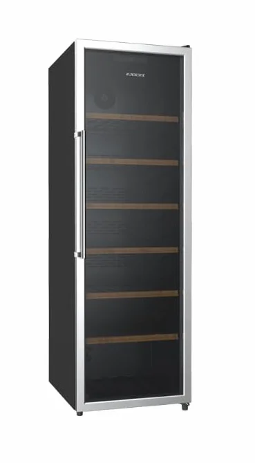 Jocel Vinoteca JCAV003577 - Capacidad para 168 botellas, 1674 x 545 x 600 mm, Clase eficiencia G, Cristal doble, Cerradura