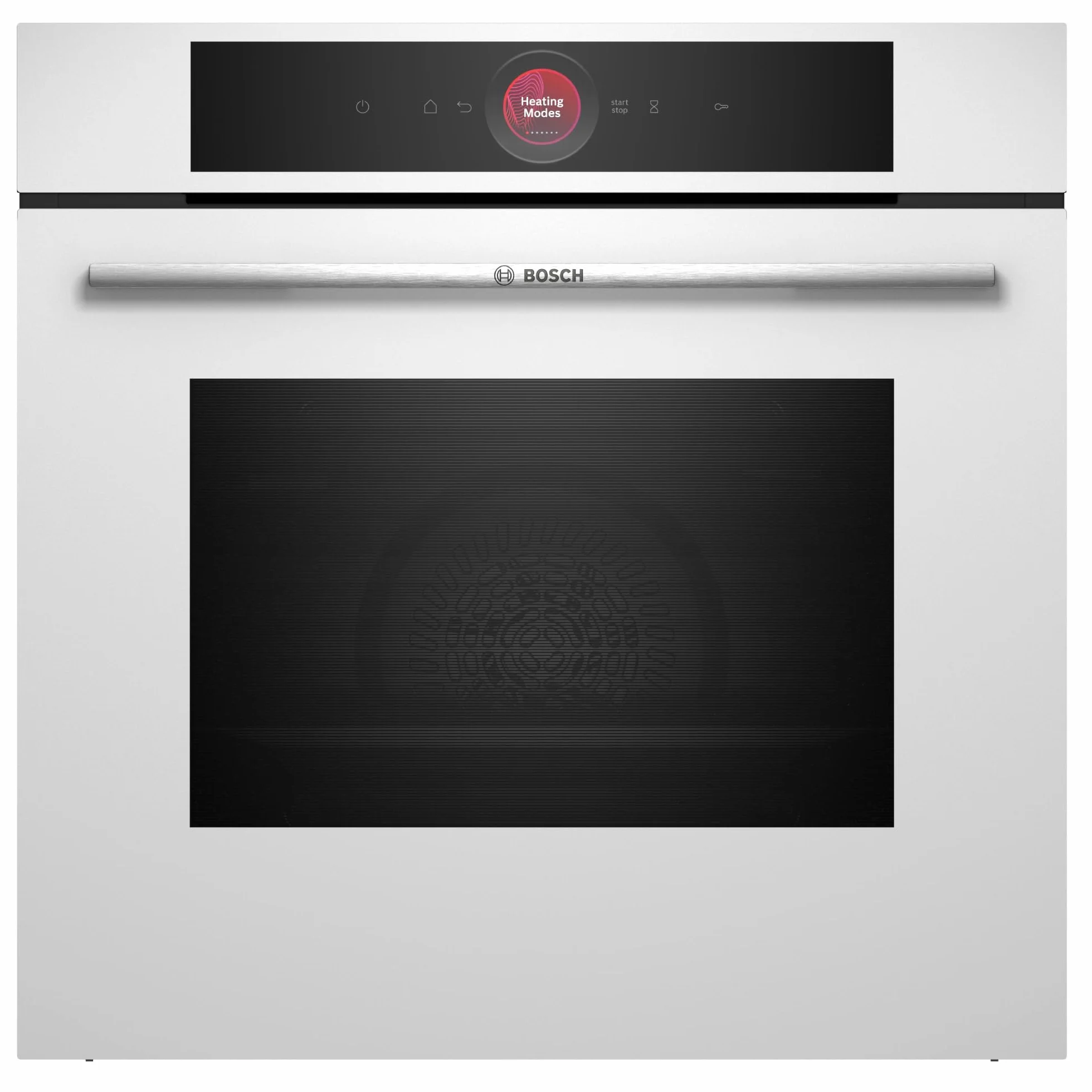 Bosch - Horno Multifunción, 60 cm, Serie 8, Electrónica TFT TouchControl, AirFry, Función Assist, Home Connect, Pirólisis, Blanco, HBG7741W1