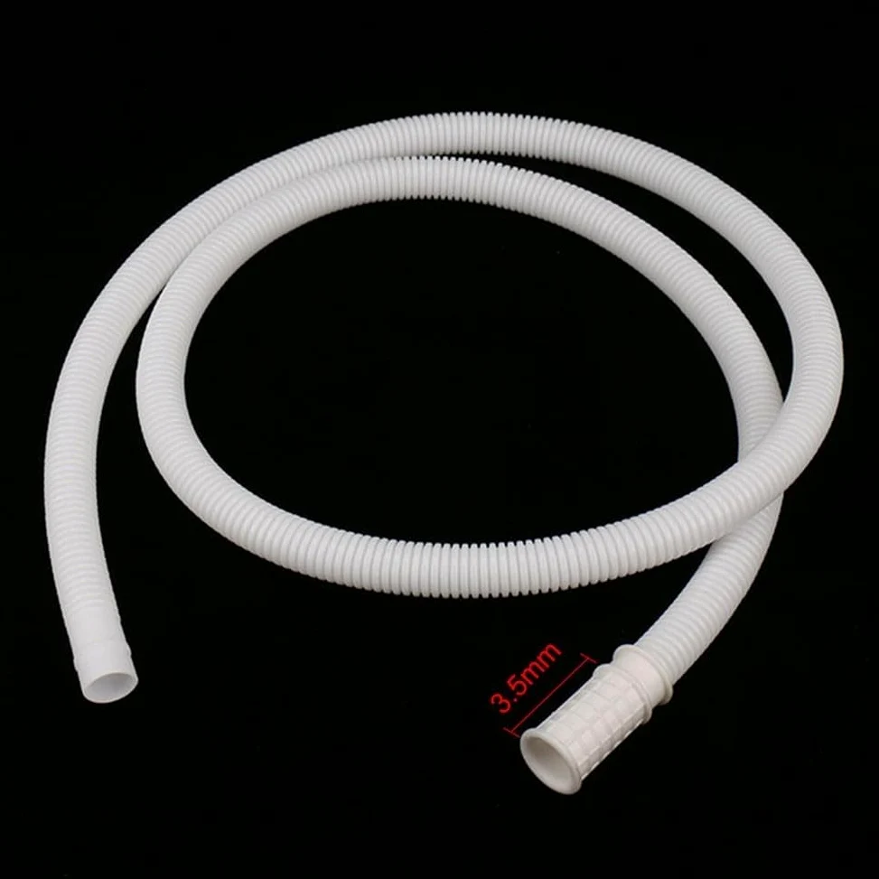 Tubo de extensión de manguera de drenaje universal Manguera flexible de entrada de agua for desagüe de lavadora y aire acondicionado, longitud de 25 m(5M)
