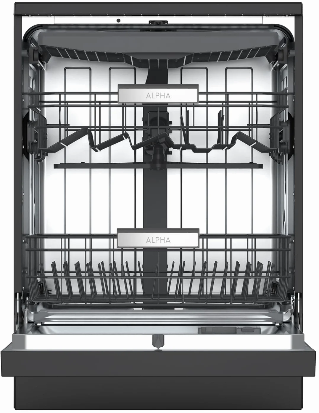 ALPHA Lavavajillas POSEIDON ELITE Auto Door Open DualZone 14ser Negro