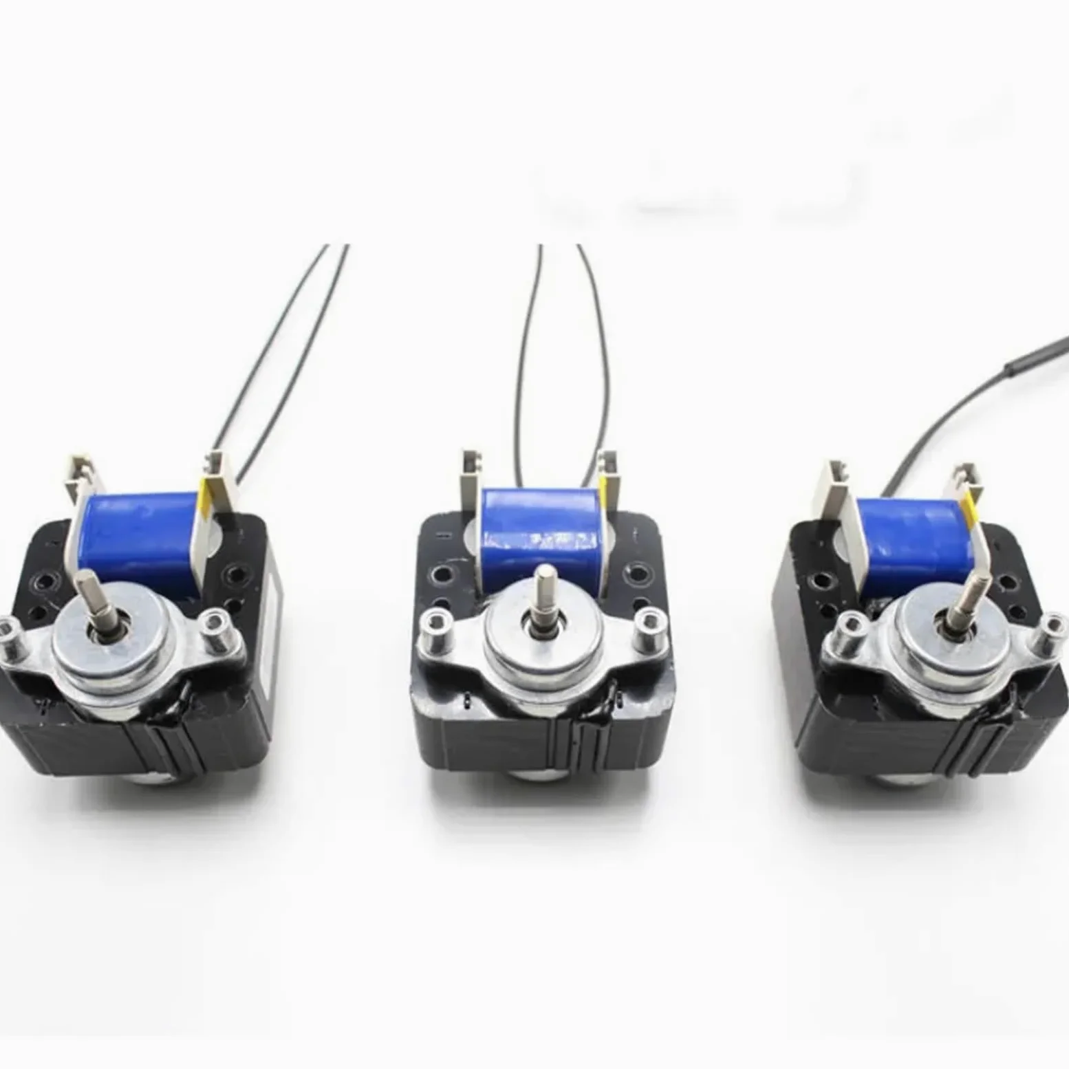 Motor de poste de sombra de 220V CA, 2900RPM, for horno microondas, refrigerador, ventilador de ventilación, Motor asíncrono, diámetro del eje de bajo ruido de 4mm (Size : 6115)